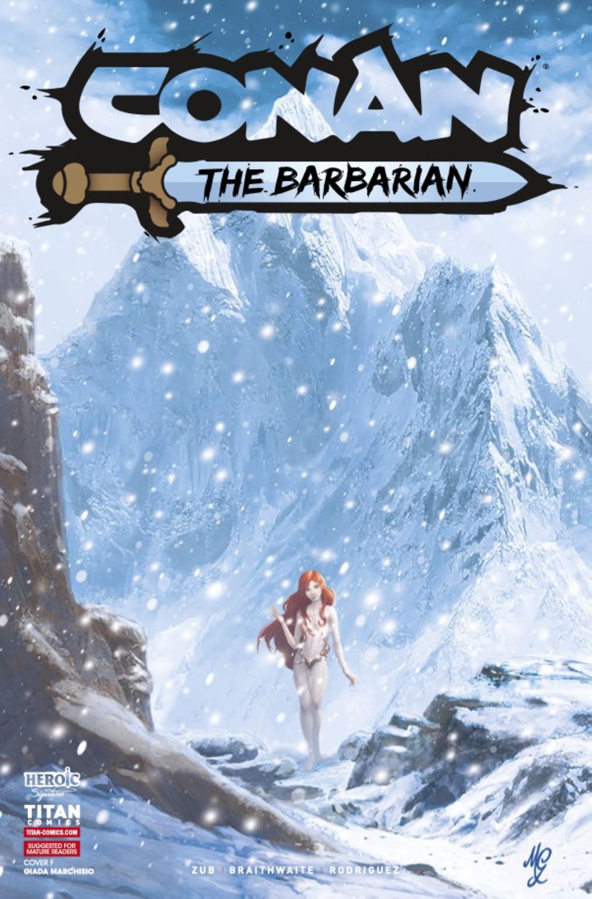 Conan The Barbarian #13 Cover F