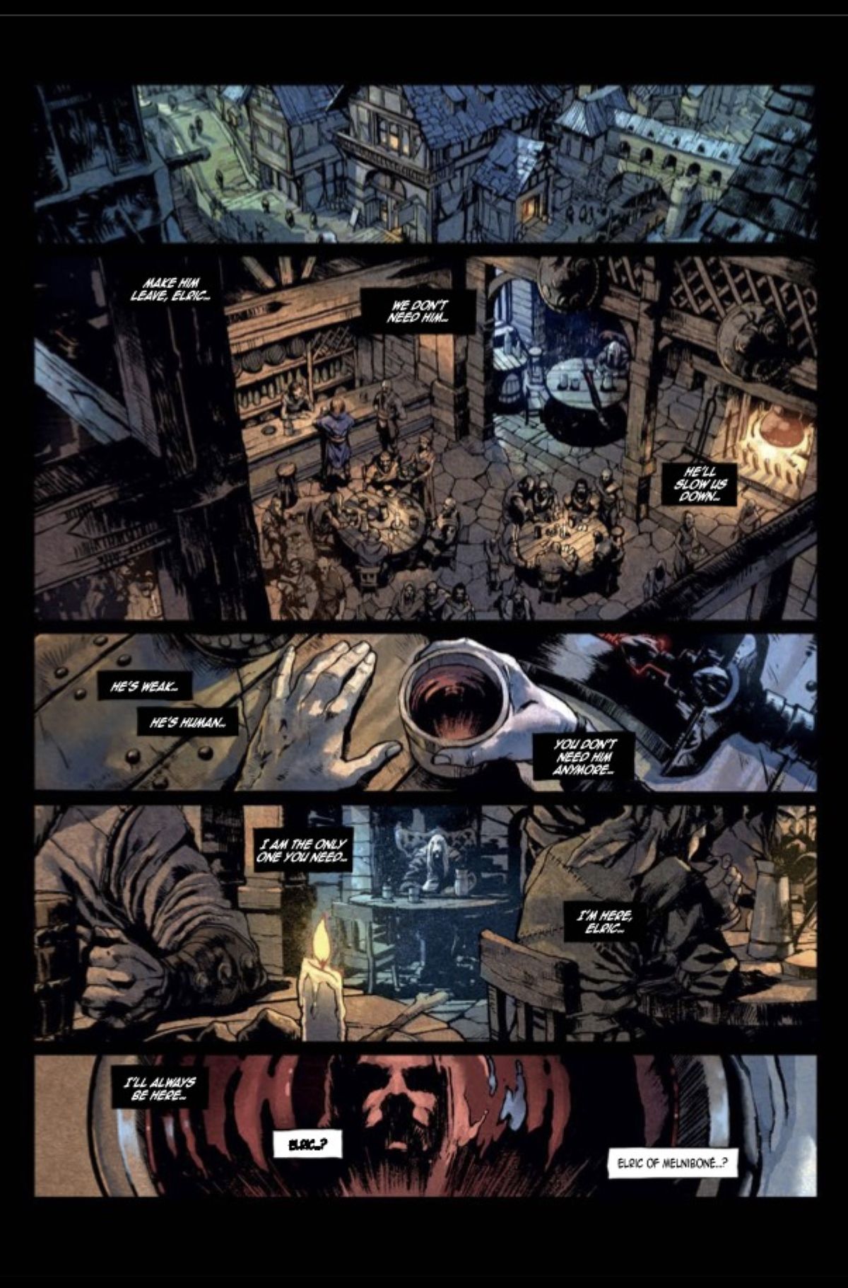 Elric The Necromancer #1 preview 2