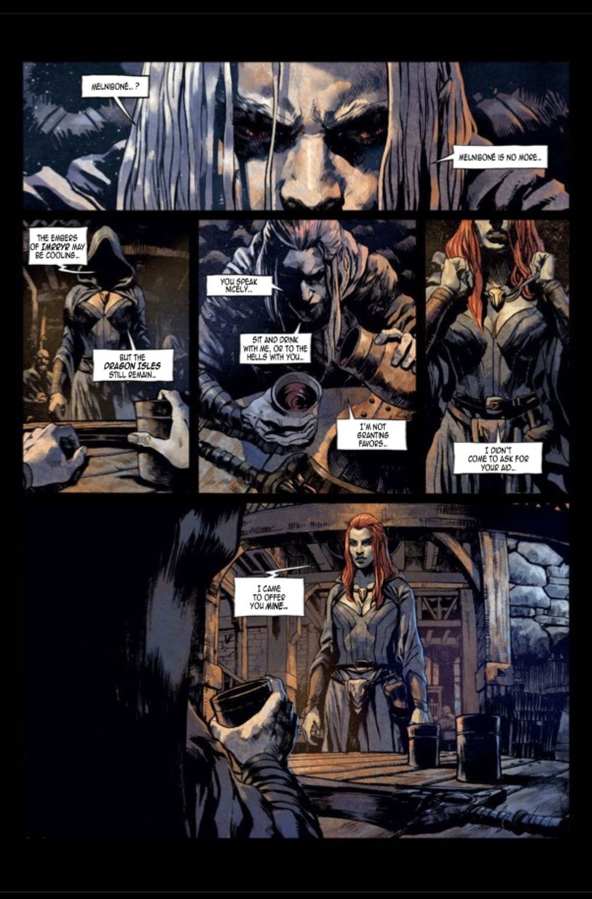 Elric The Necromancer #1 preview 3