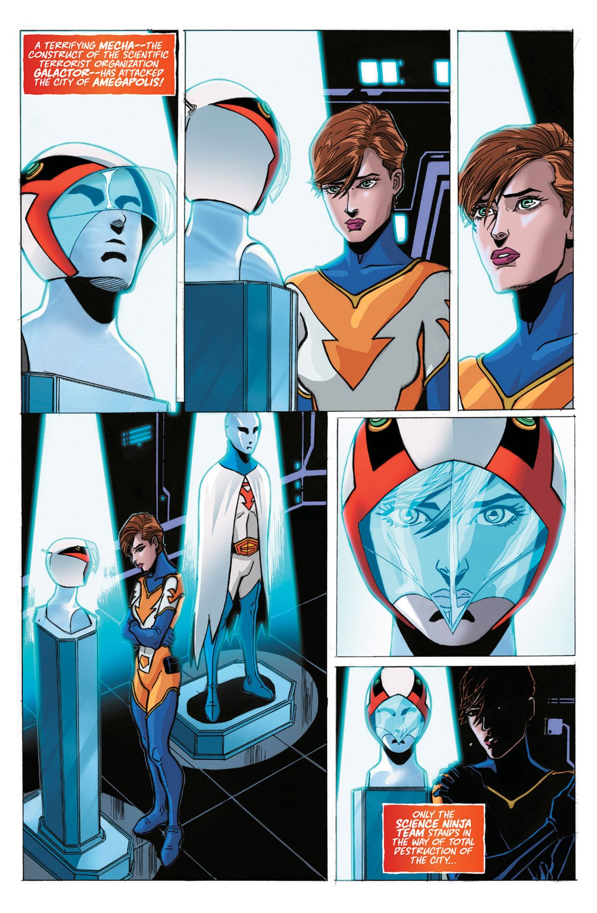 Gatchaman #2 preview 1