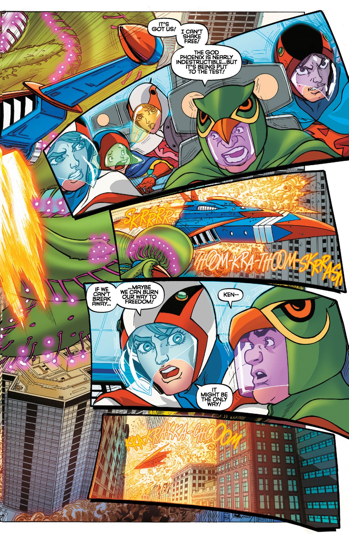 Gatchaman #2 preview 3