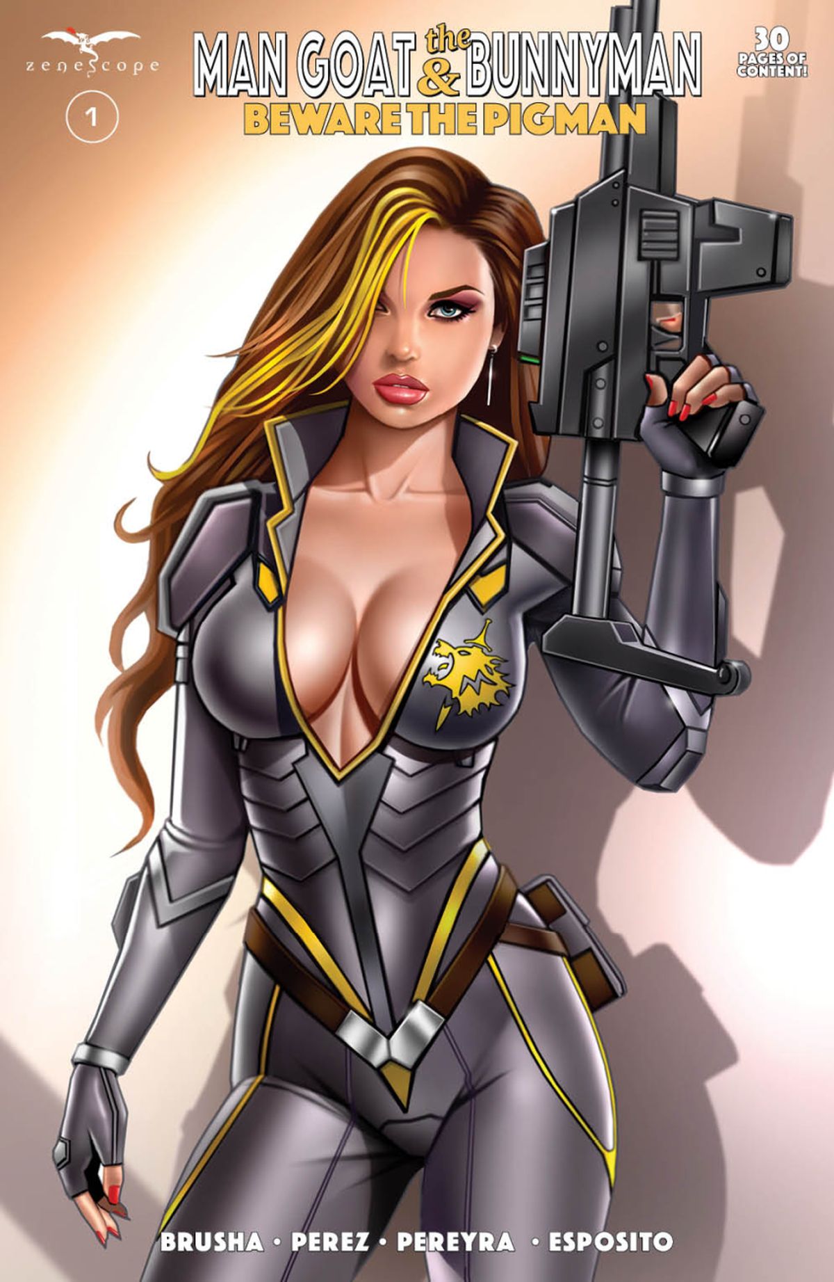 Man Goat & The Bunnyman: Beware the Pigman #1 cover C