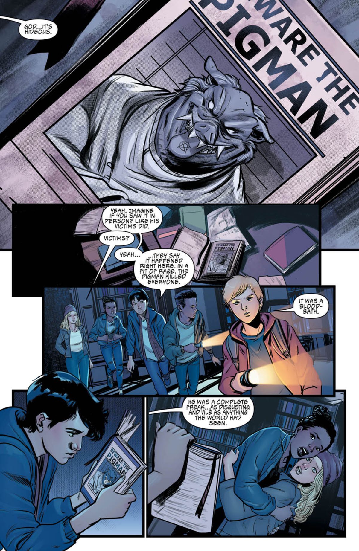 Man Goat & The Bunnyman: Beware the Pigman #1 preview 1