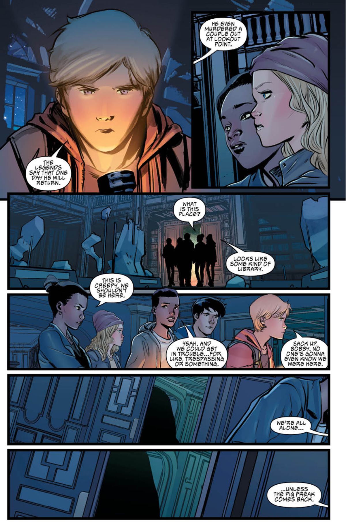 Man Goat & The Bunnyman: Beware the Pigman #1 preview 2