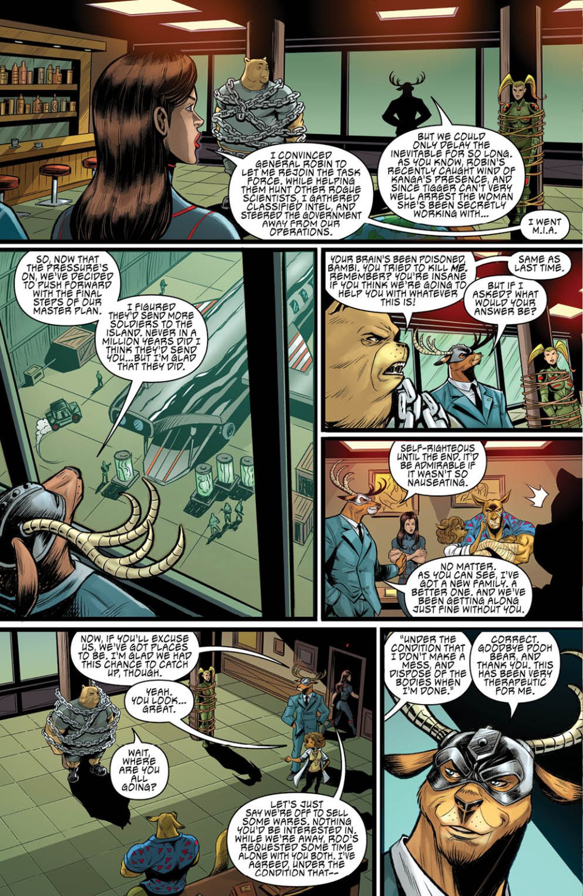 Pooh vs. Bambi #3 preview 2