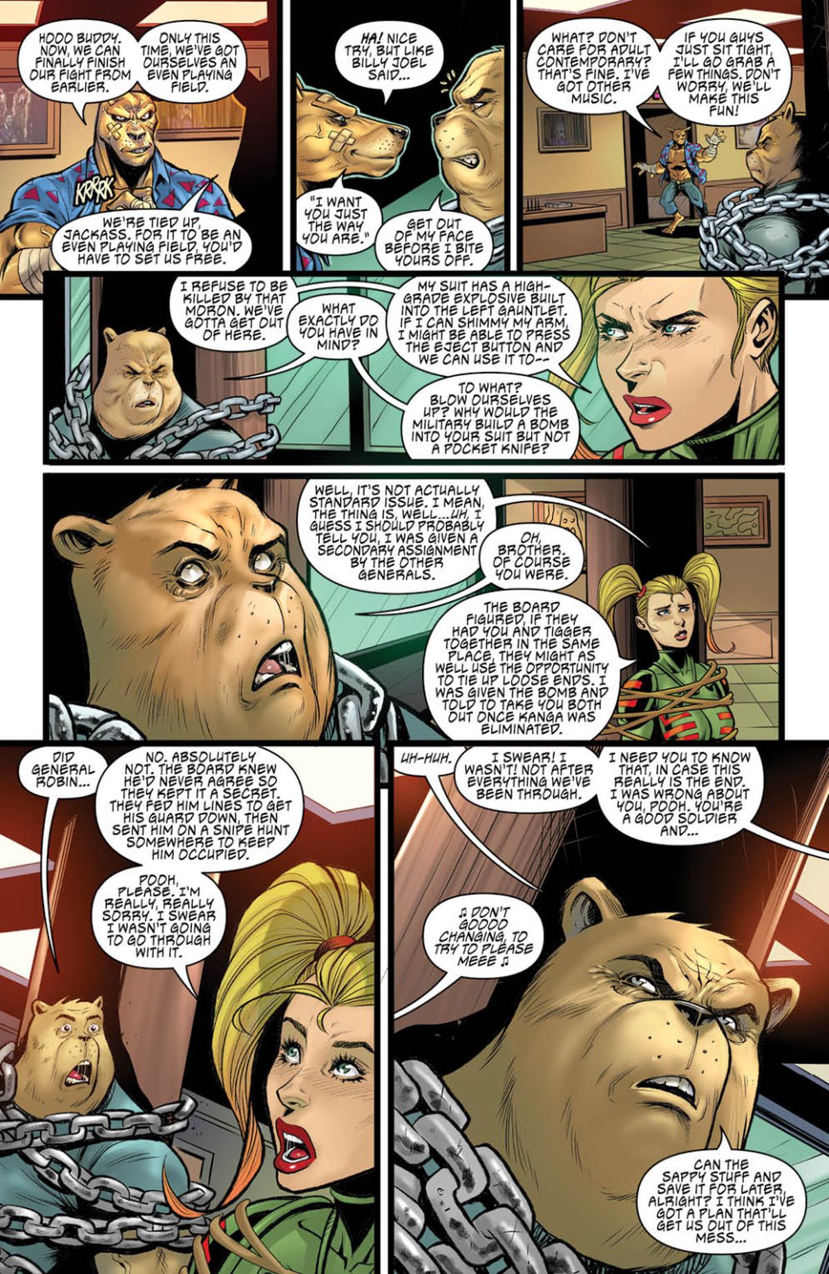 Pooh vs. Bambi #3 preview 3