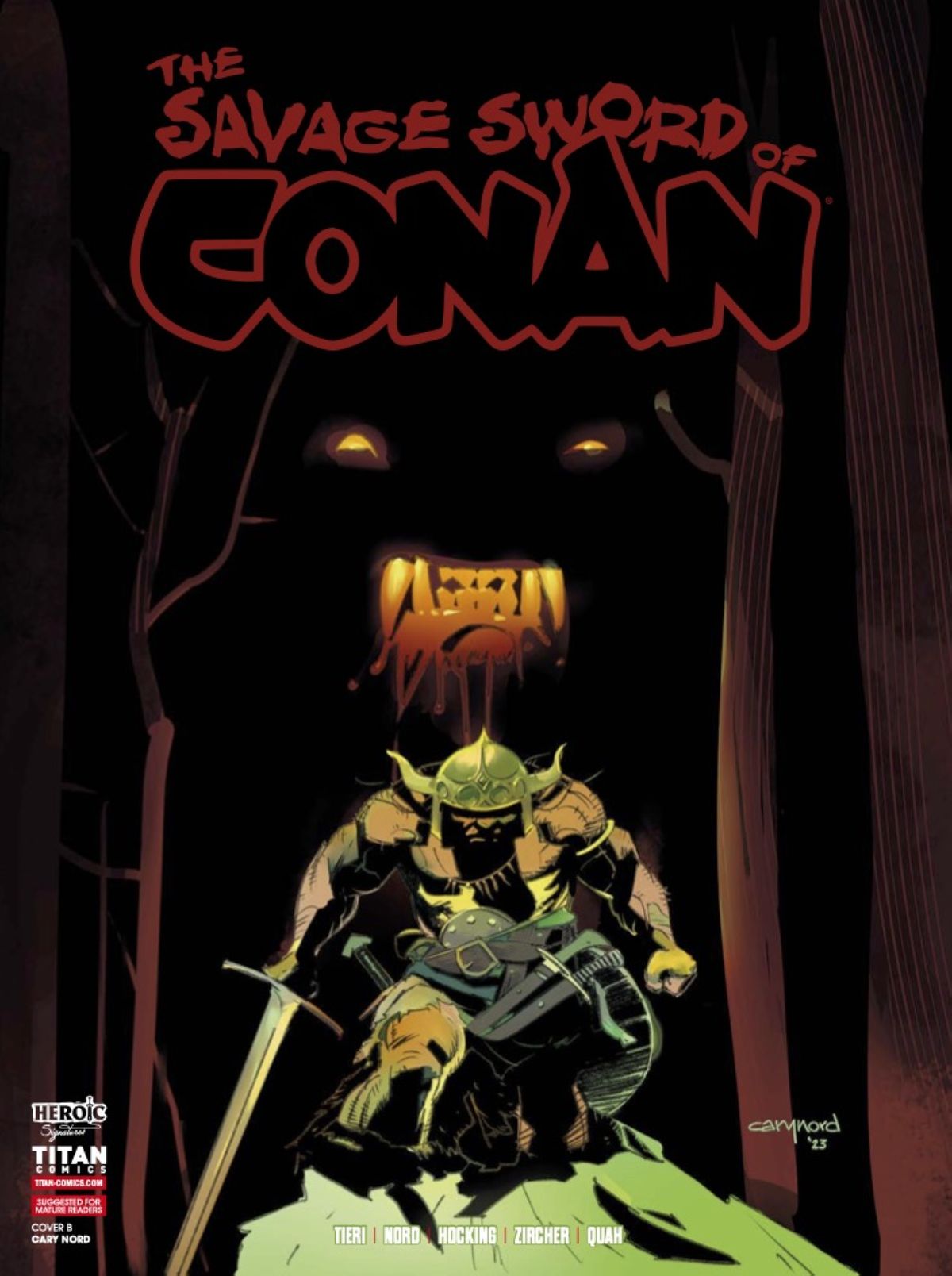 The Savage Sword of Conan #3 cover B
