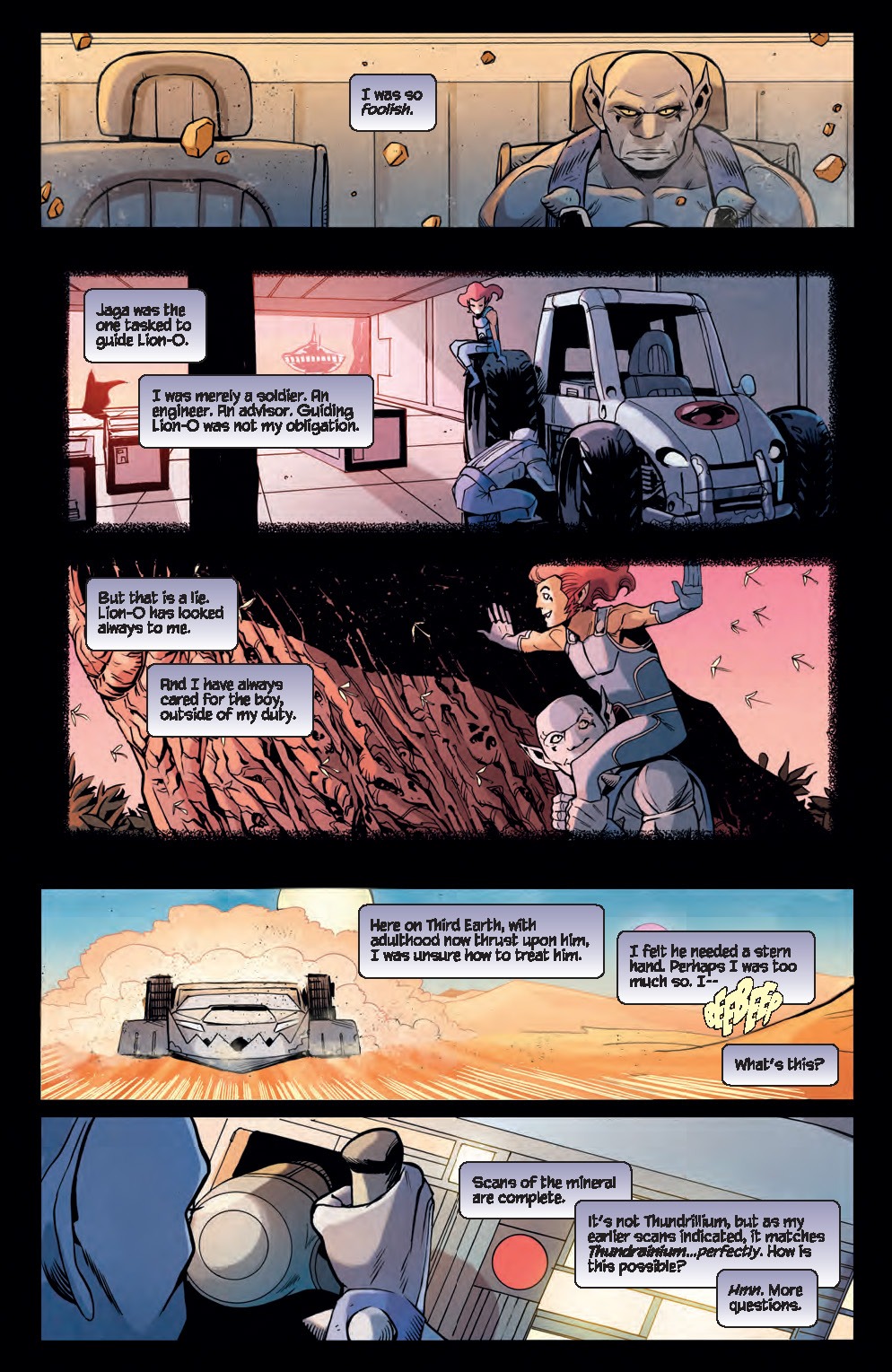 Thundercats #6 preview 3