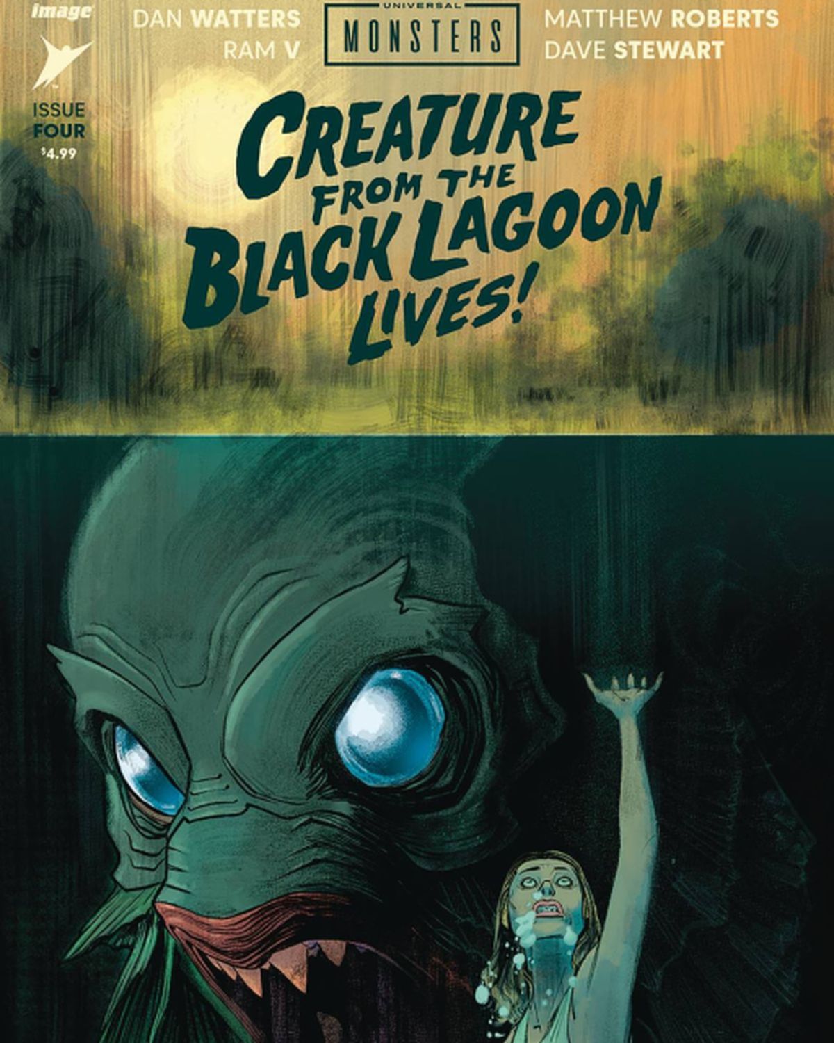 UNIVERAL MONSTERS: CREATURE FROM THE BLACK LAGOON LIVES! #4 – New