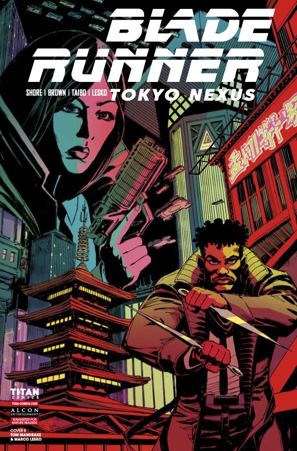 Blade Runner: Tokyo Nexus #2 cover B