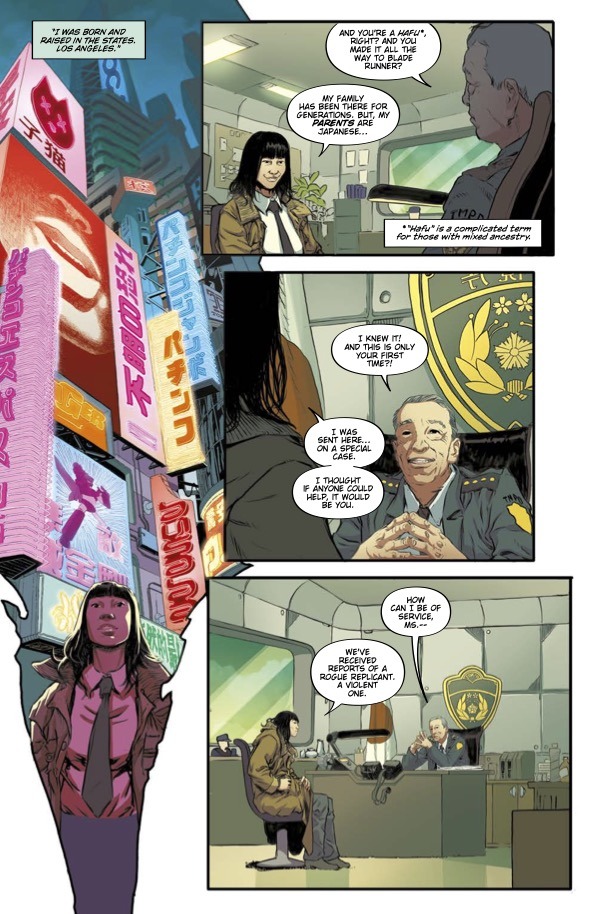 Blade Runner: Tokyo Nexus #2 preview 2