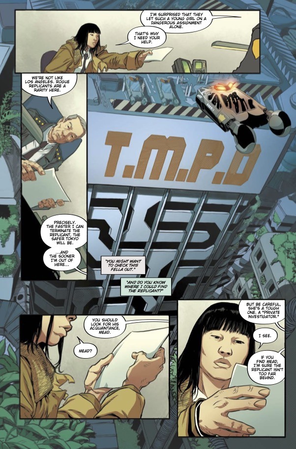 Blade Runner: Tokyo Nexus #2 preview 3