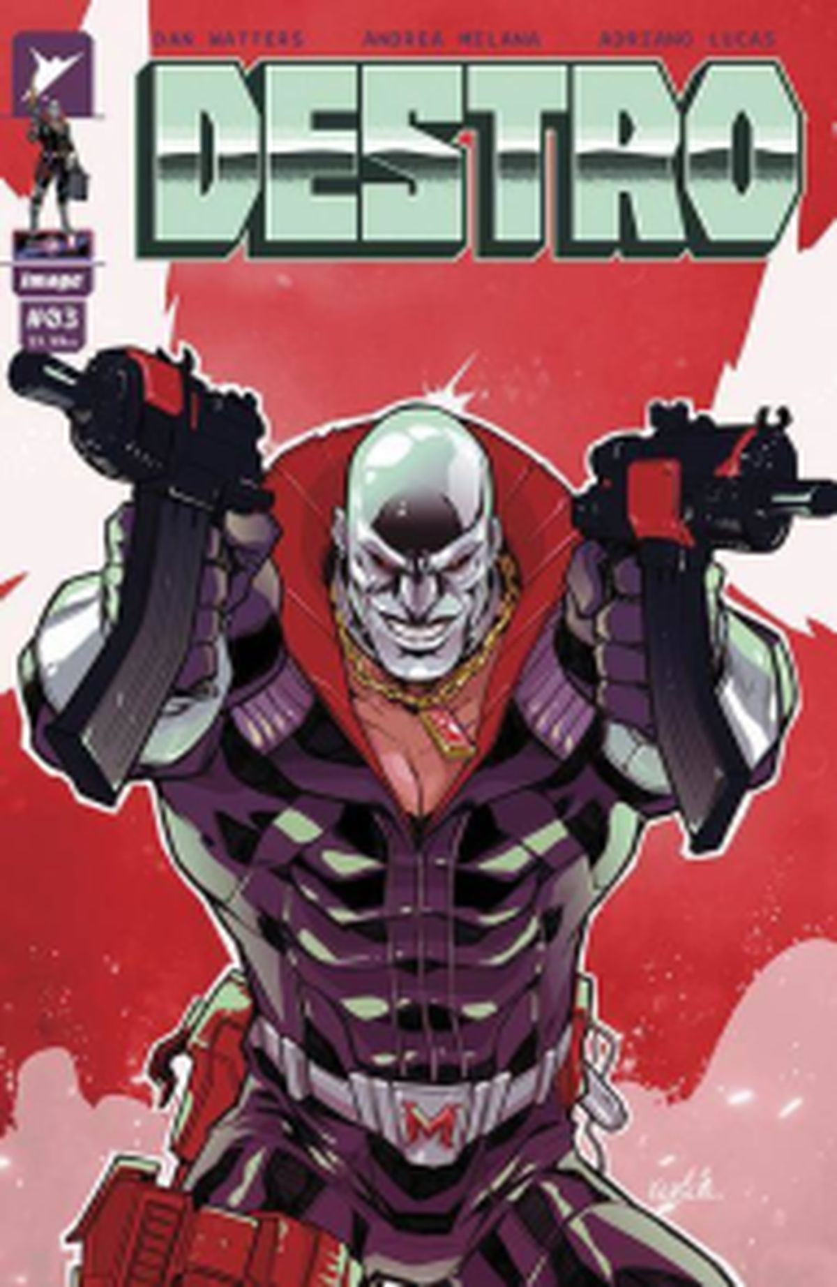 Destro #3 cover B
