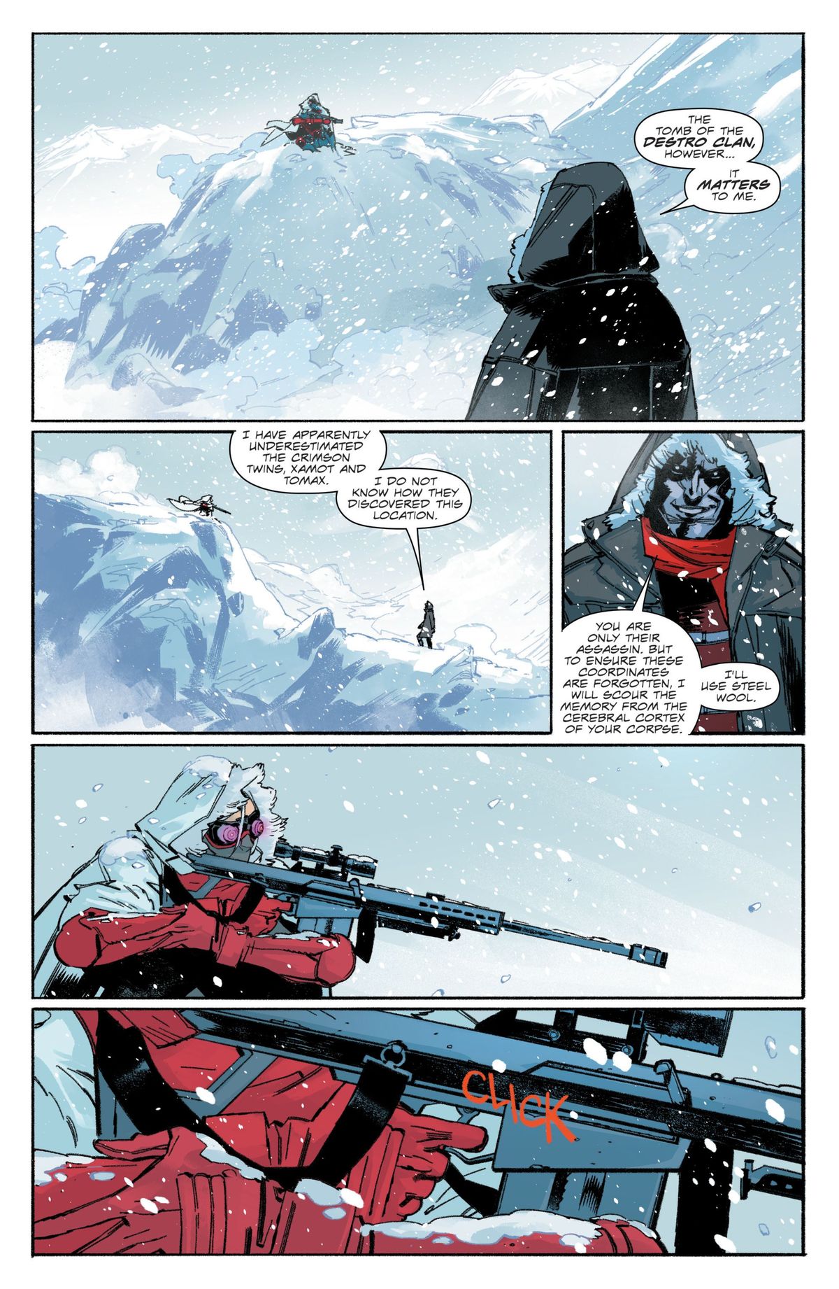 Destro #3 preview 2