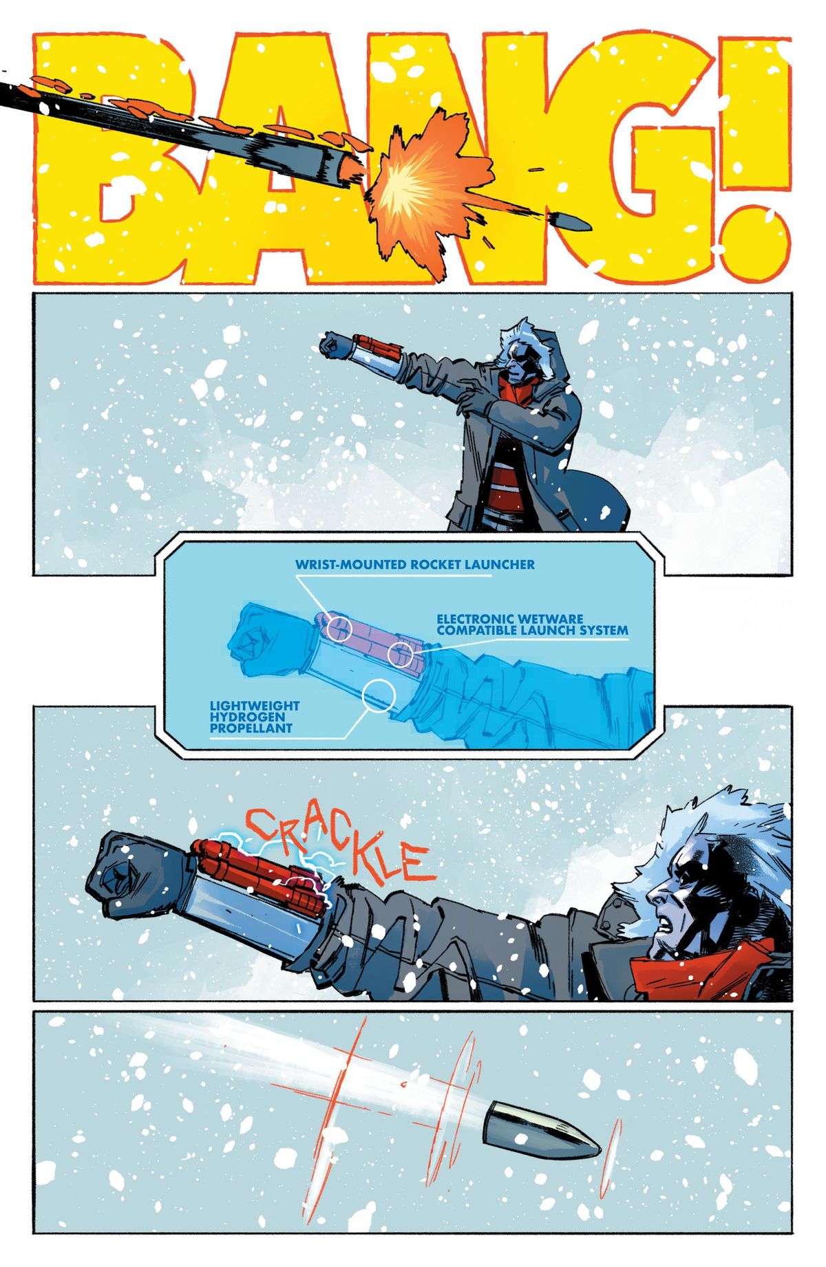 Destro #3 preview 3