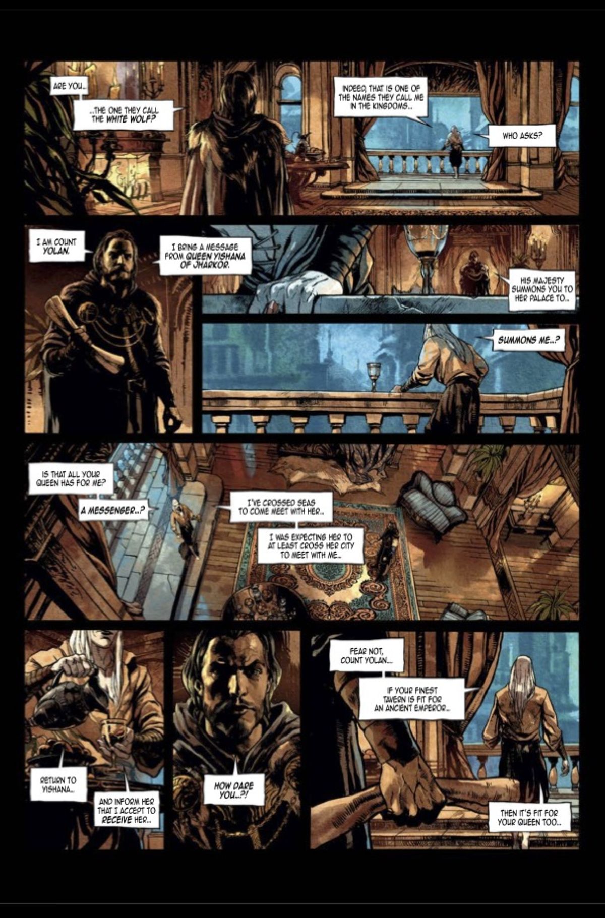 Elric the Necromancer #2 preview 1