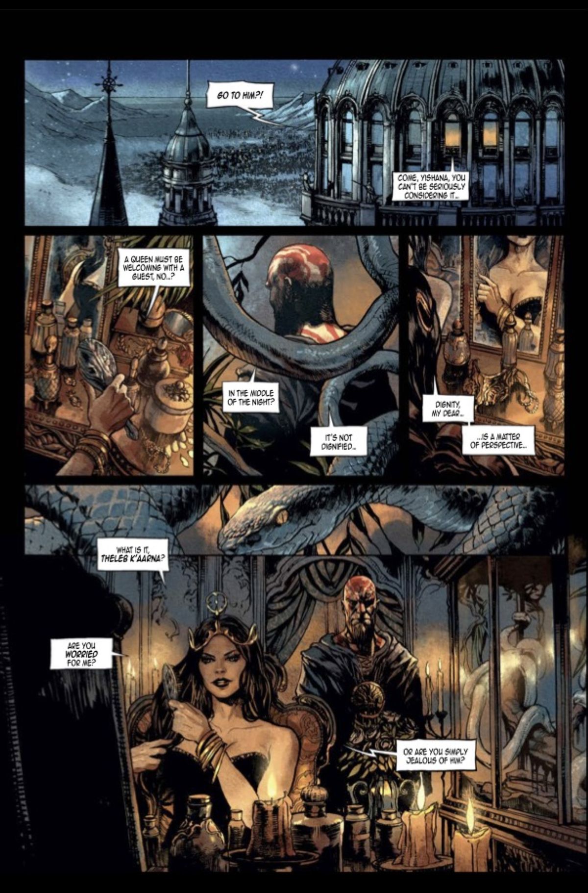 Elric the Necromancer #2 preview 2