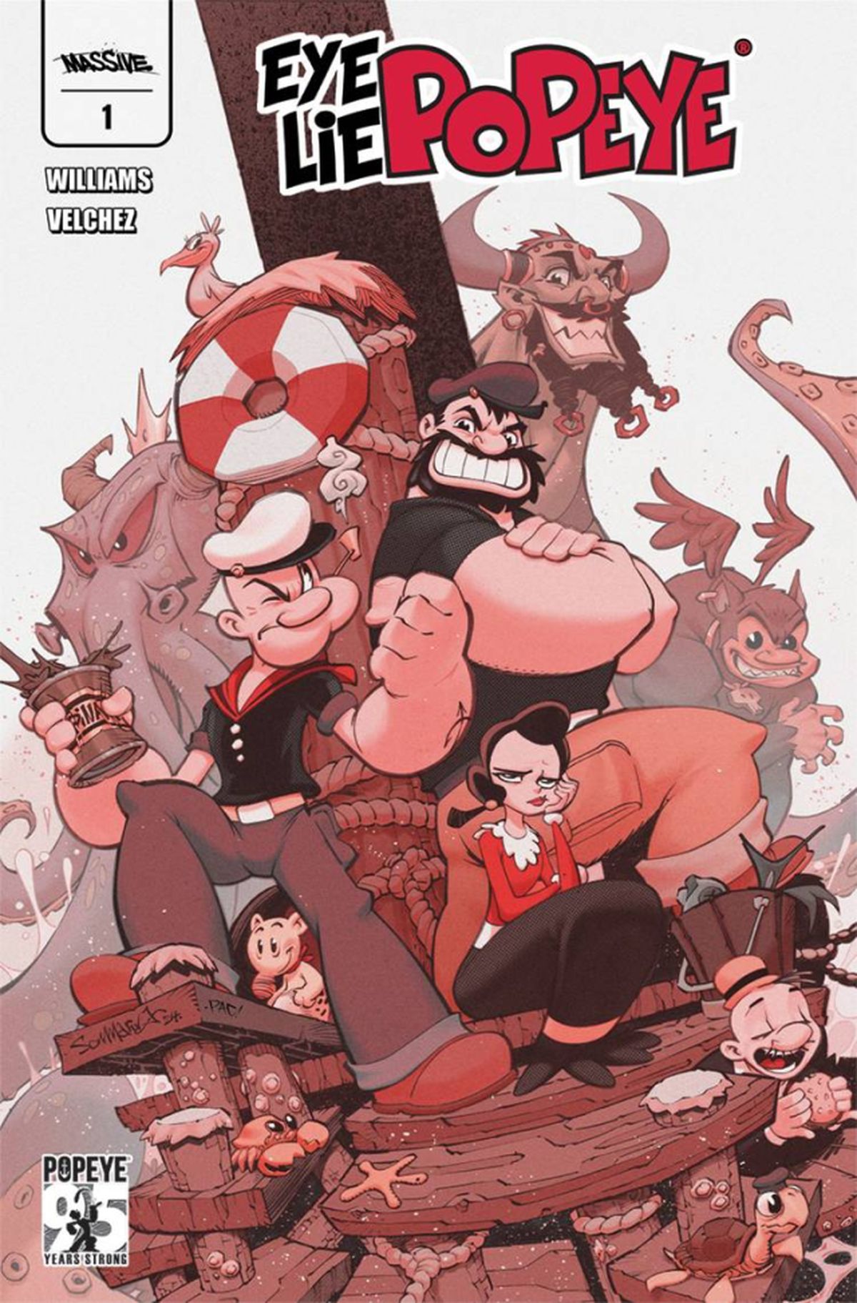 Eye Lie Popeye #1 cover B