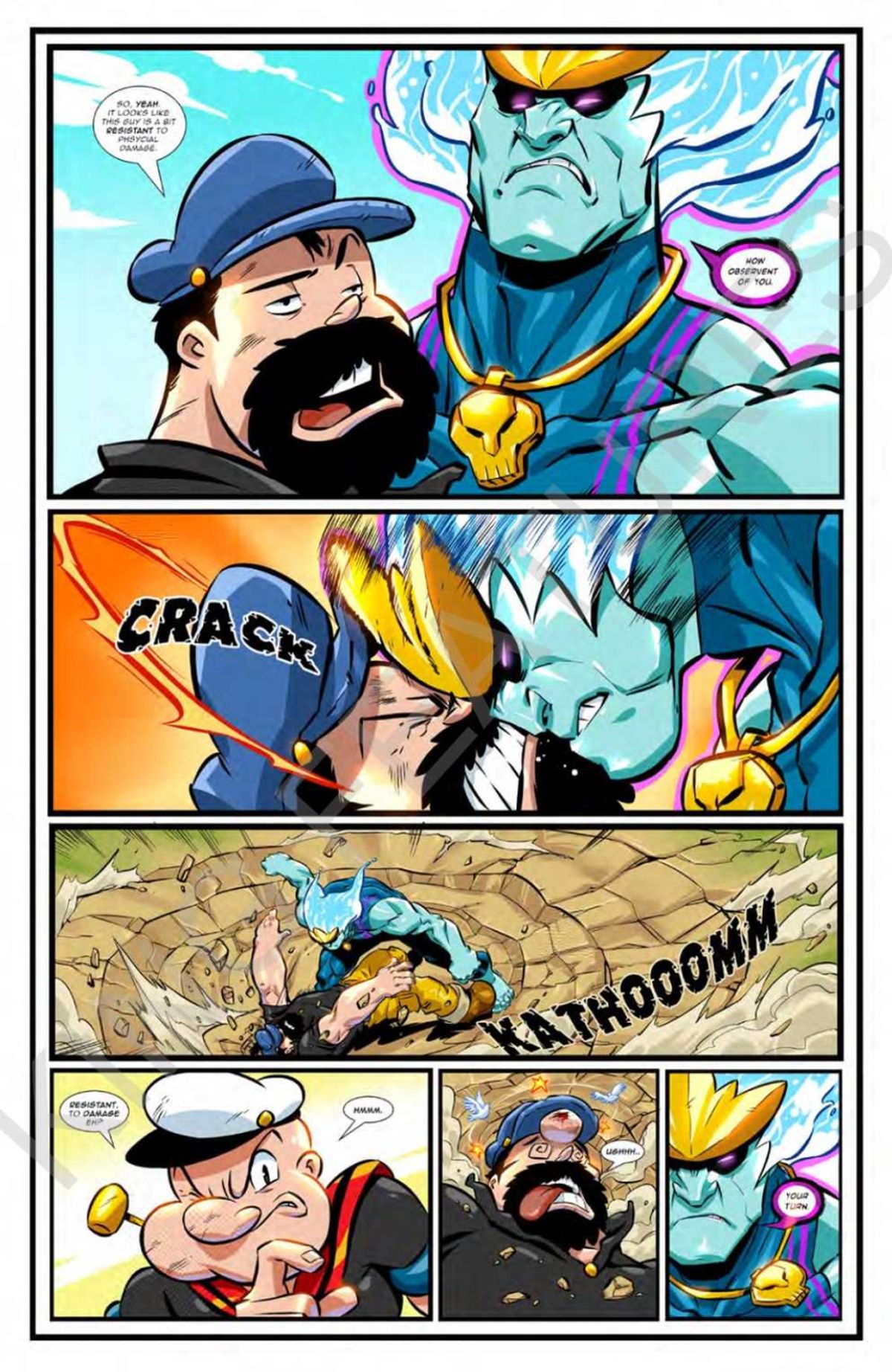 Eye Lie Popeye #1 preview 2