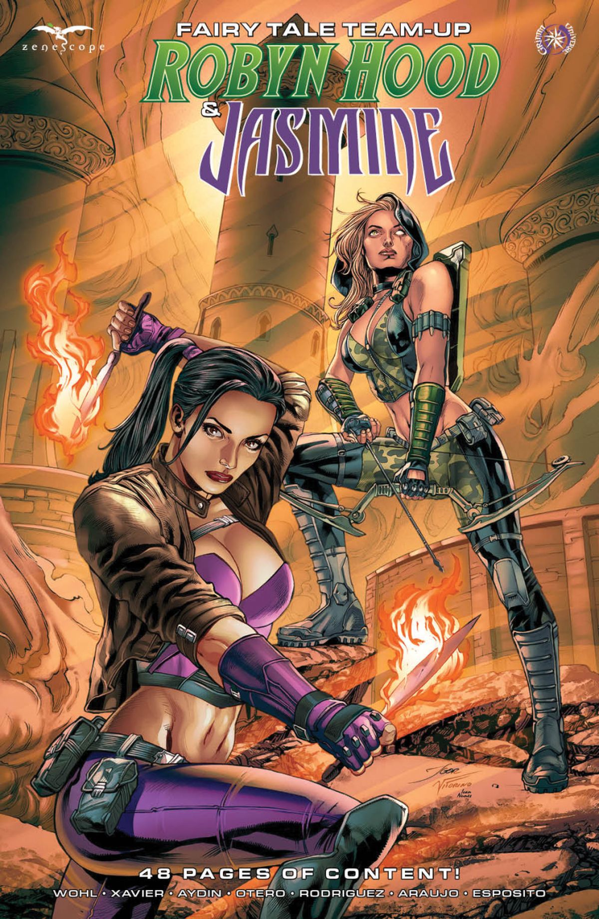 Fairy Tale Team-Up: Robyn Hood & Jasmine cover B