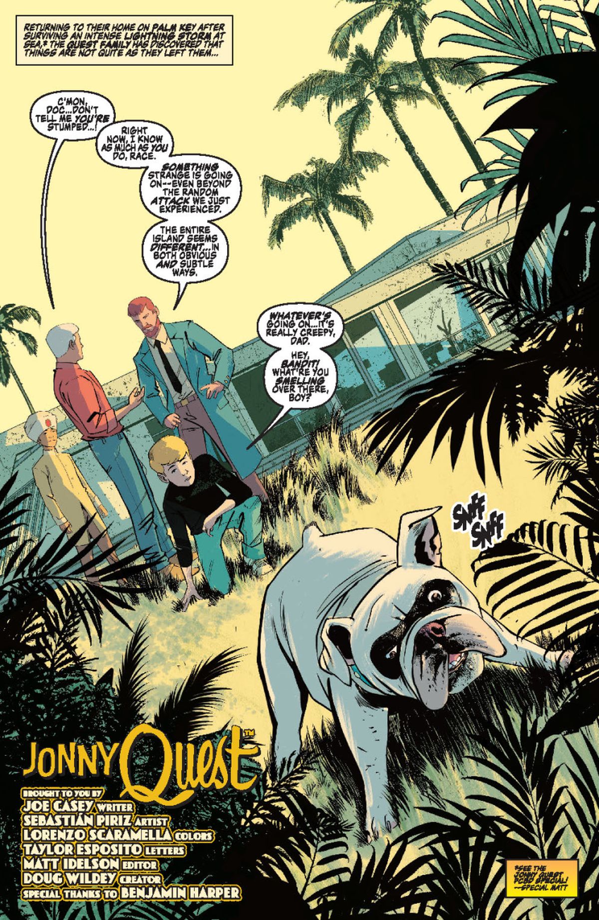 Jonny Quest #1 preview 1