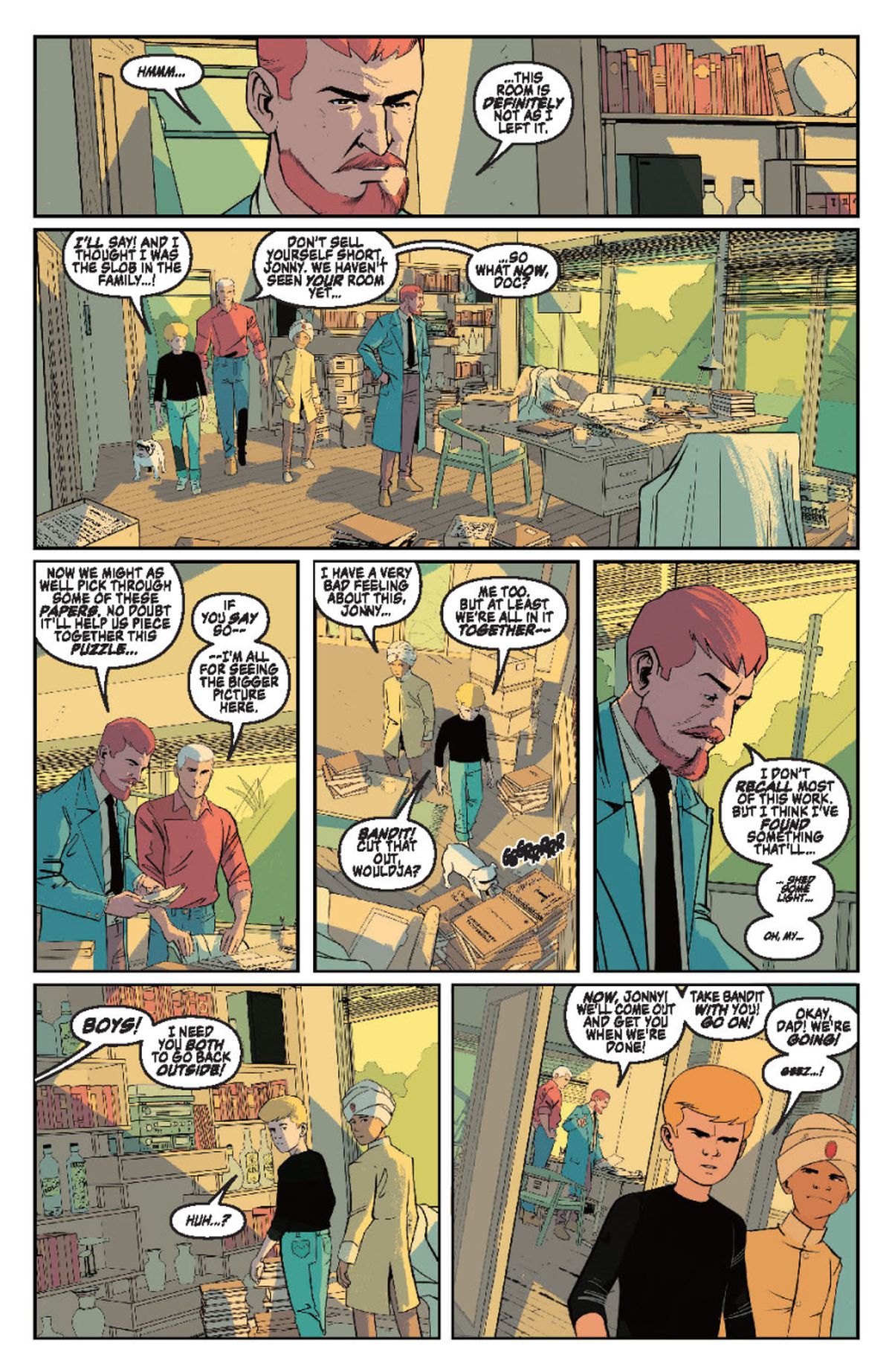 Jonny Quest #1 preview 5