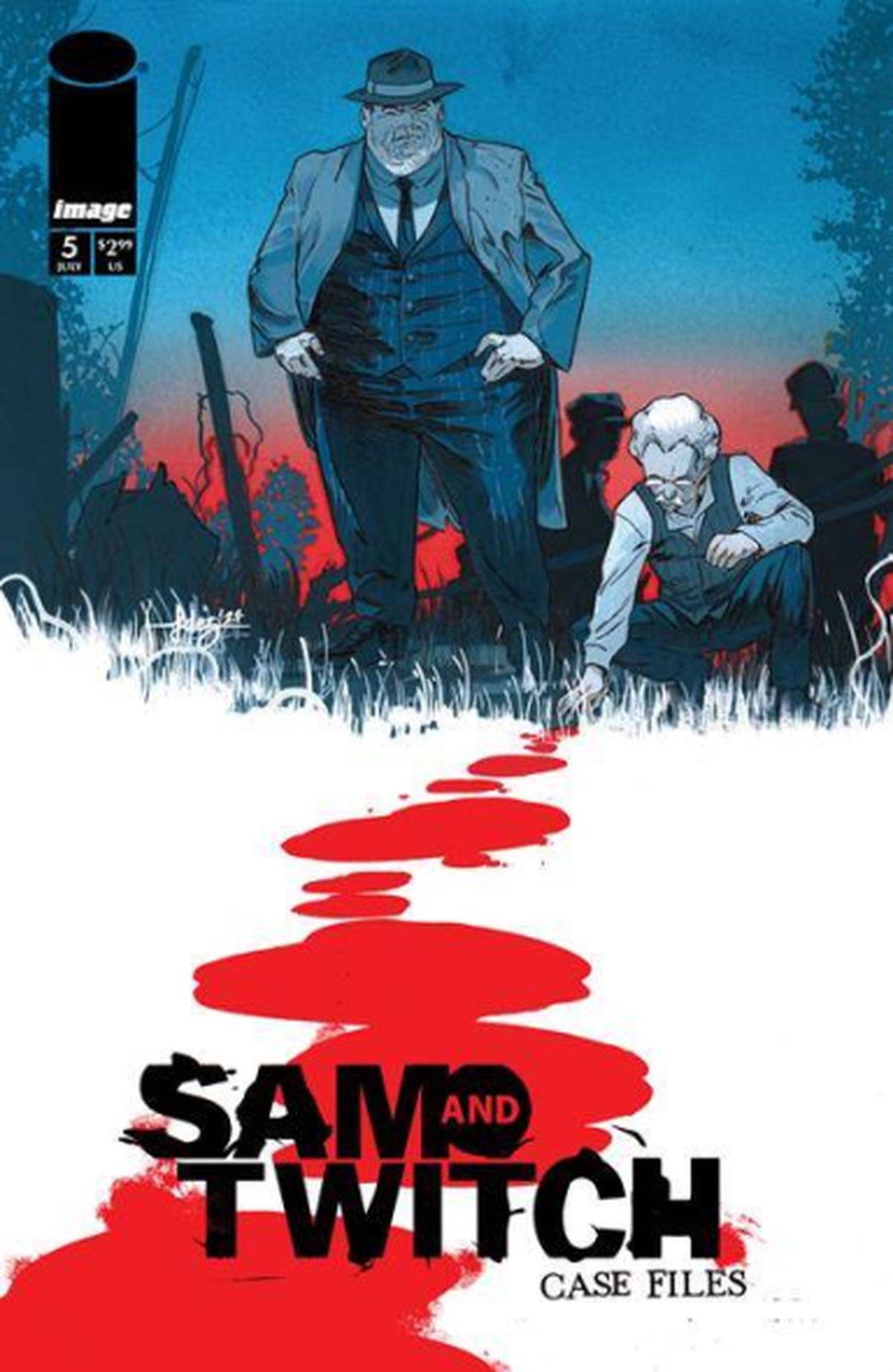 Sam and Twitch Case Files #5 cover B