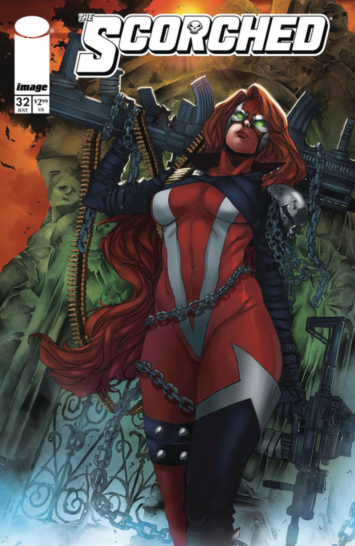 The Scorched #32 cover A