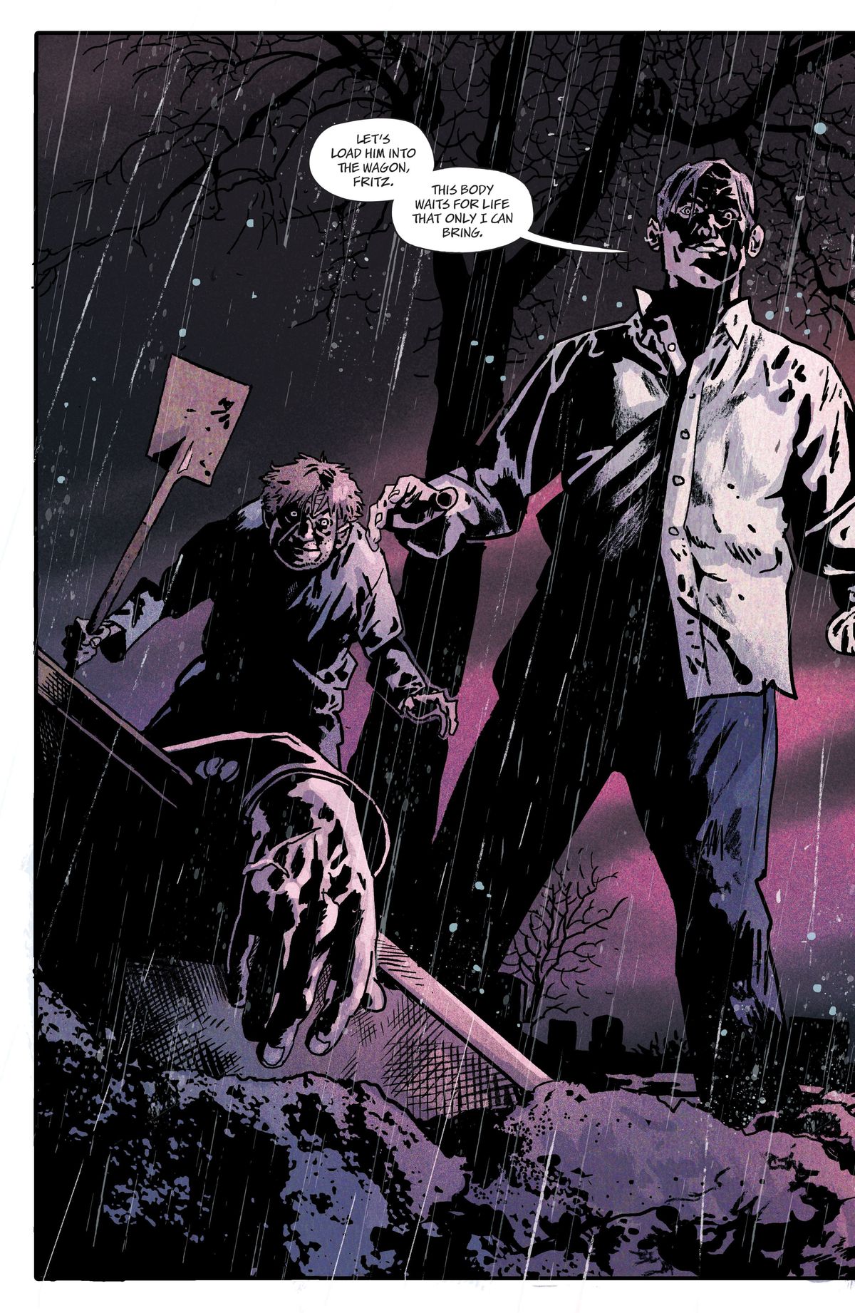 Universal Monsters: Frankenstein #1 preview 4