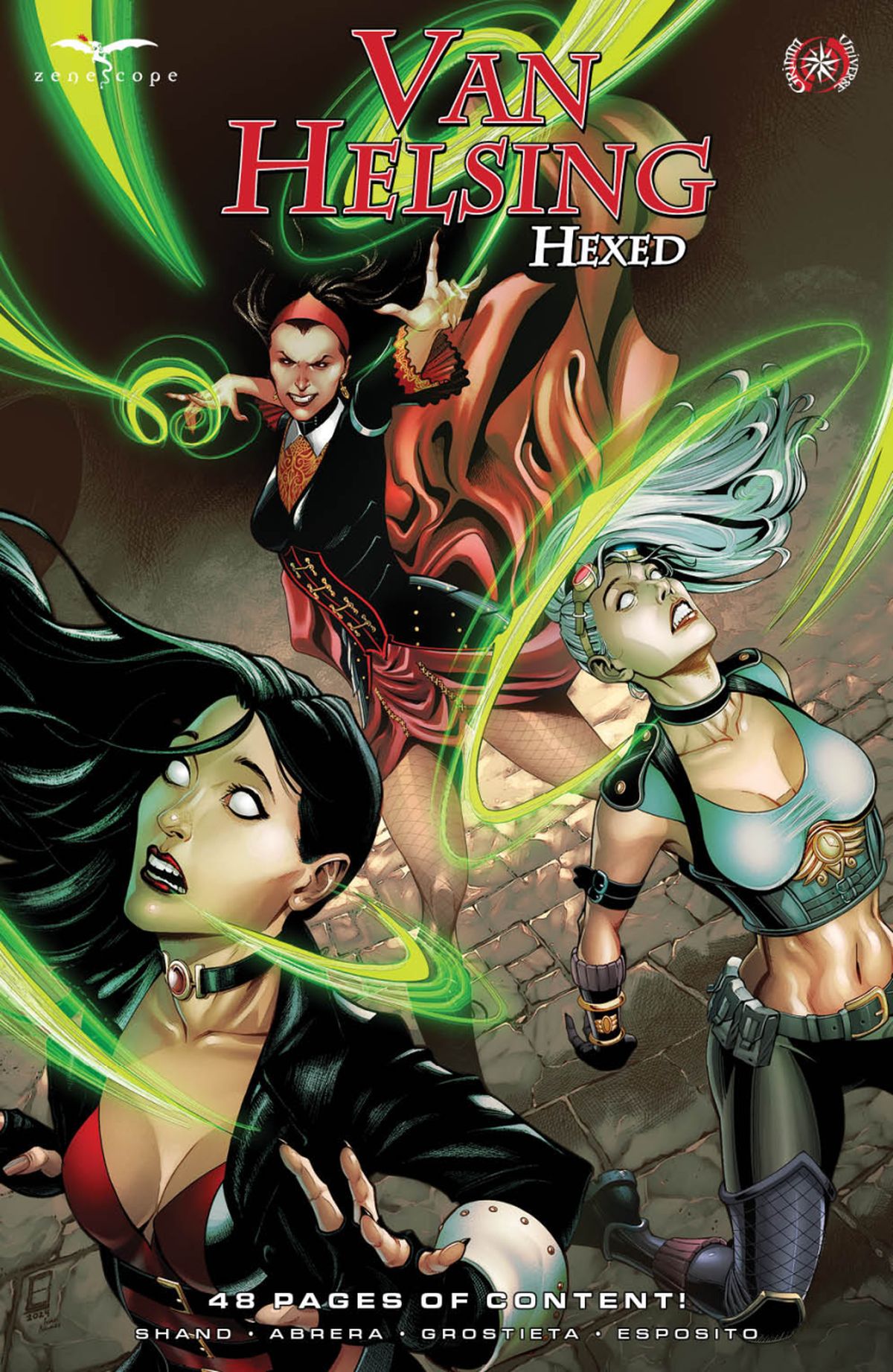 Van Helsing: Hexed cover B