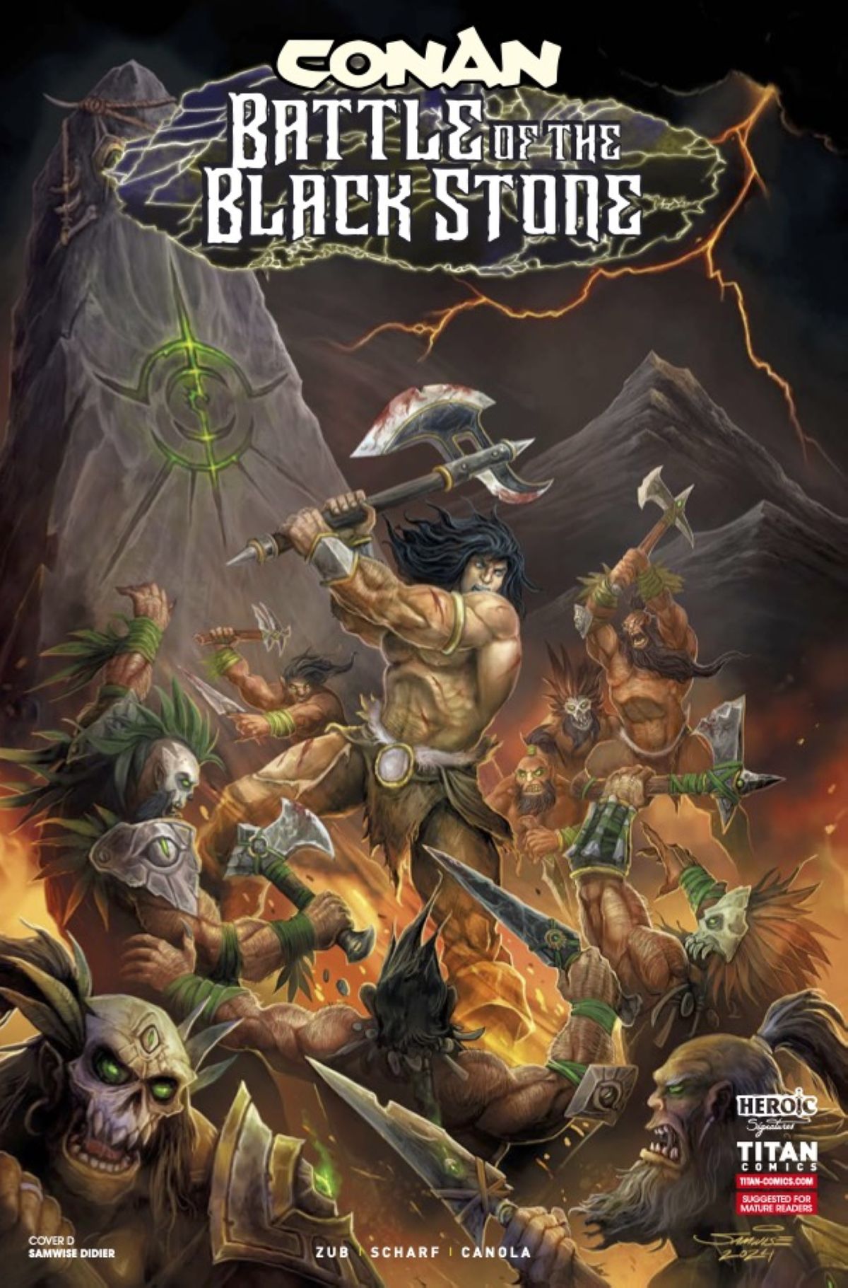 Conan: Battle Of The Black Stone #1 Cover D
