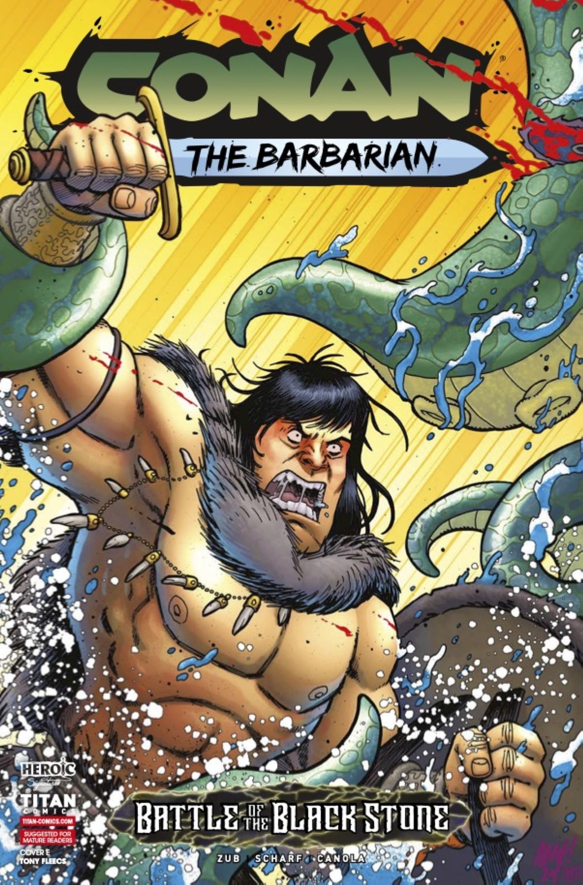 Conan: Battle Of The Black Stone #1 Cover E