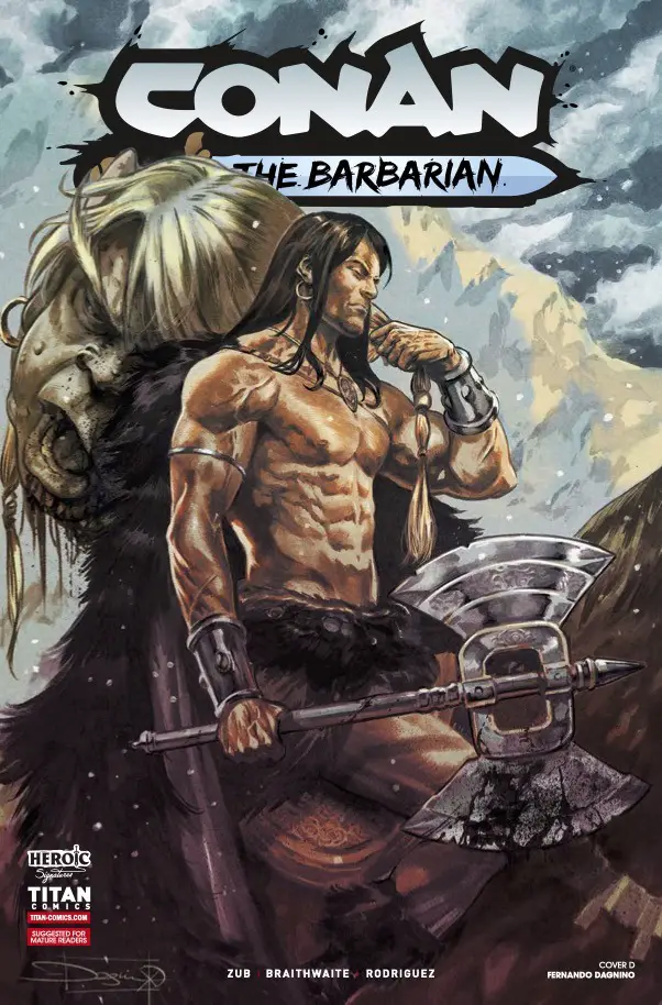 Conan The Barbarian #15 Cover D