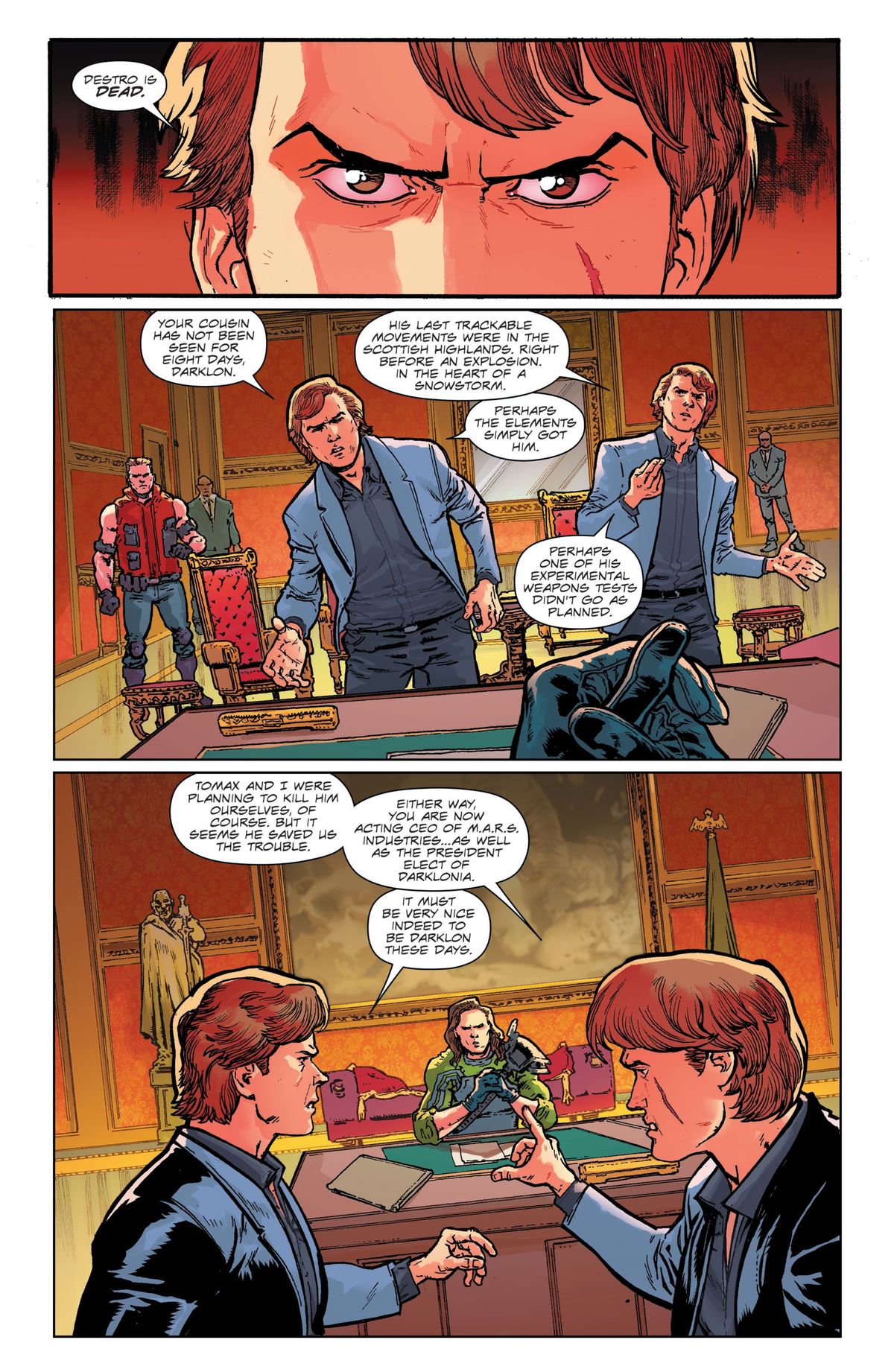 Destro #4 preview 1