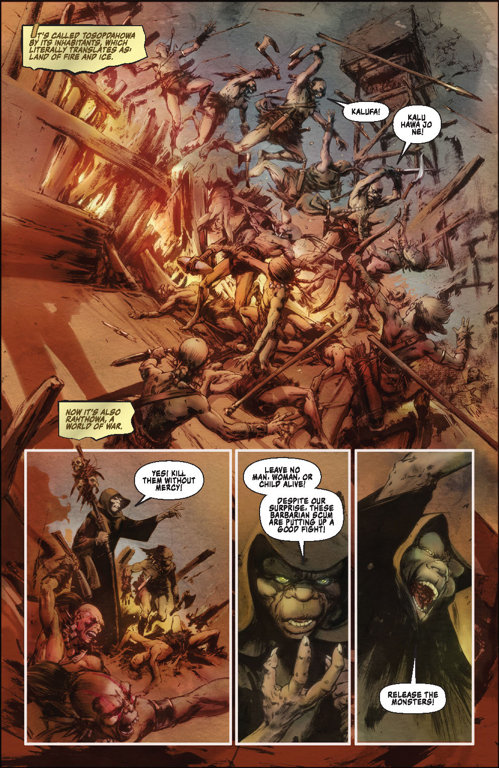 Fire and Ice #3 preview 1