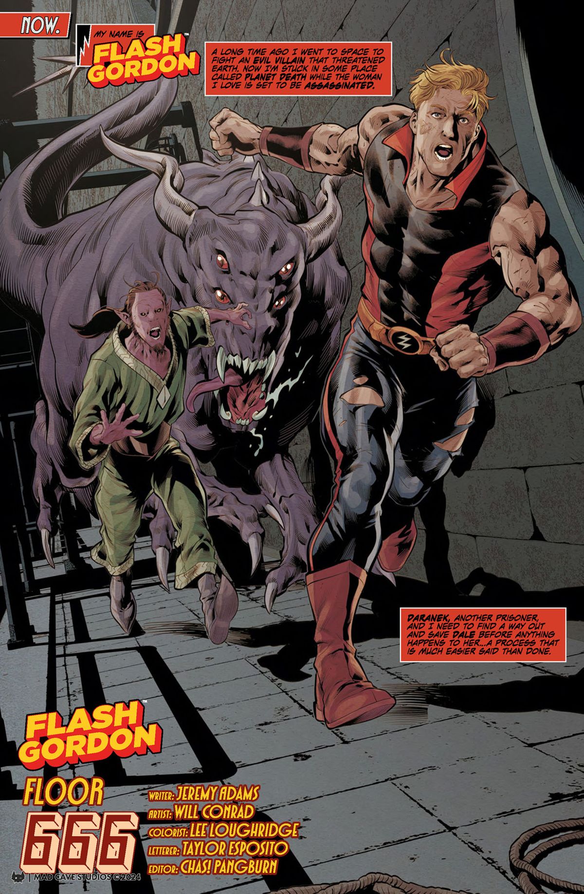 Flash Gordon #2 preview 2