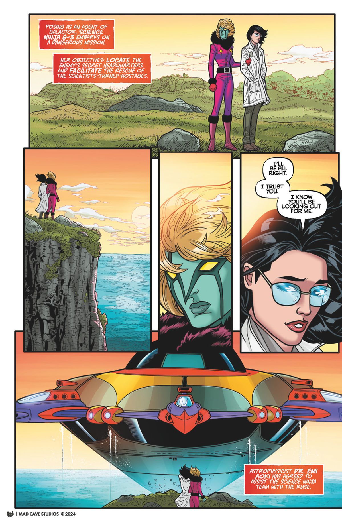 Gatchaman #3 preview 1