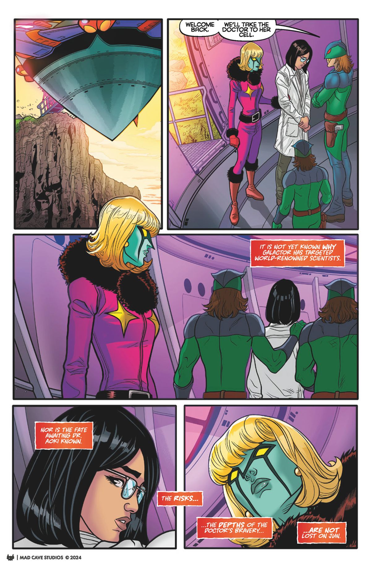 Gatchaman #3 preview 2