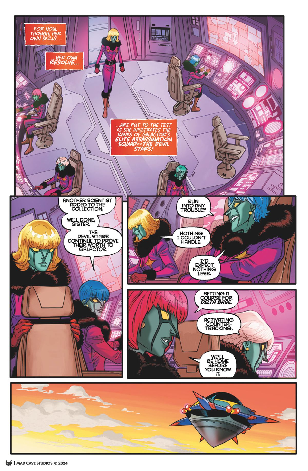 Gatchaman #3 preview 3