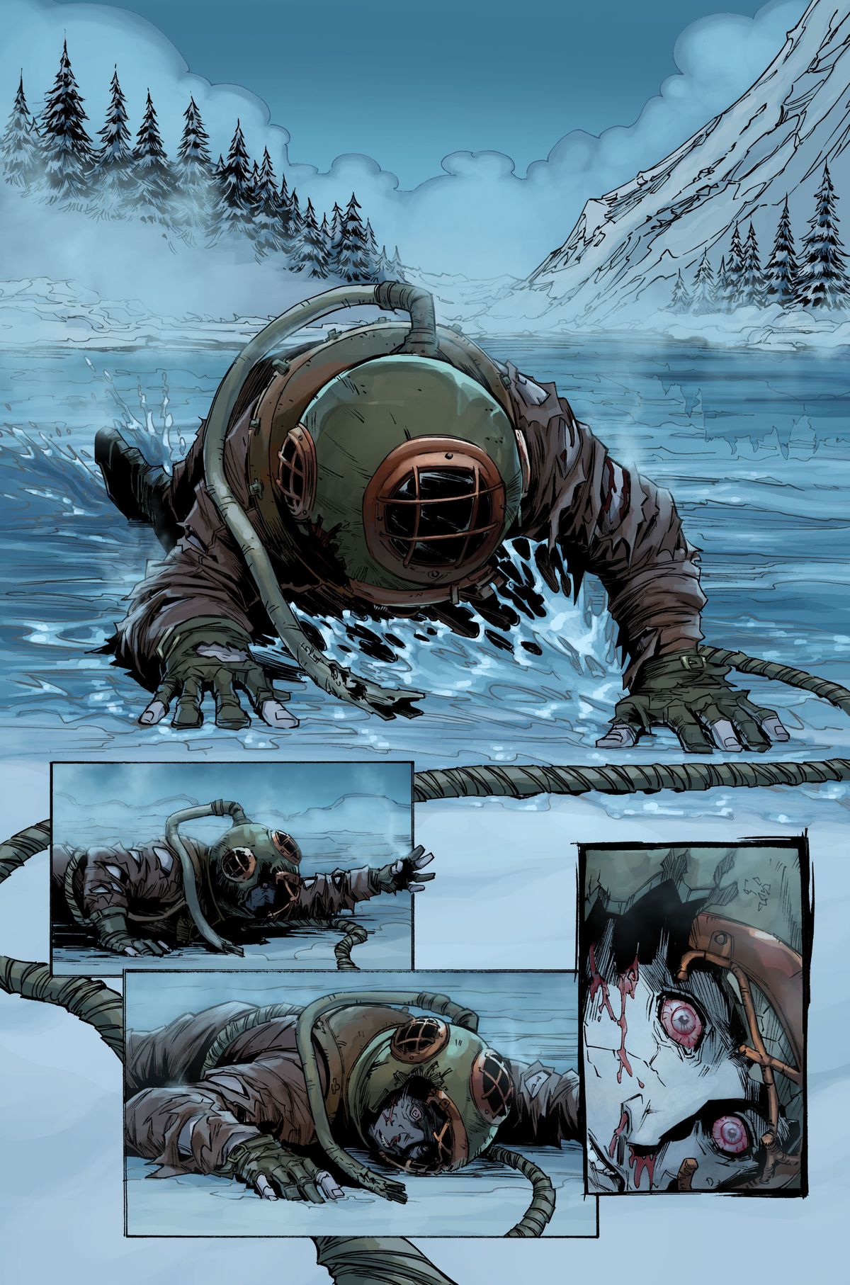 Lady Mechanika: The Devil in the Lake #1 preview 2