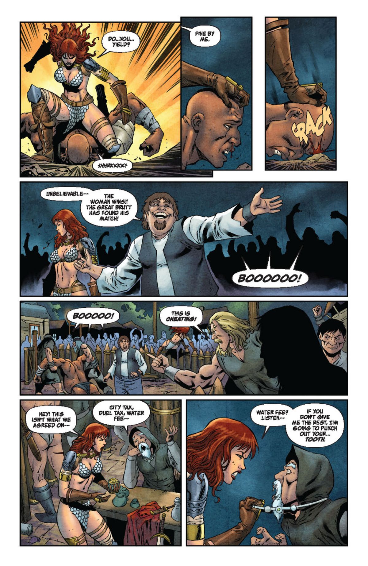 Red Sonja (Vol. 7) #13 preview 3