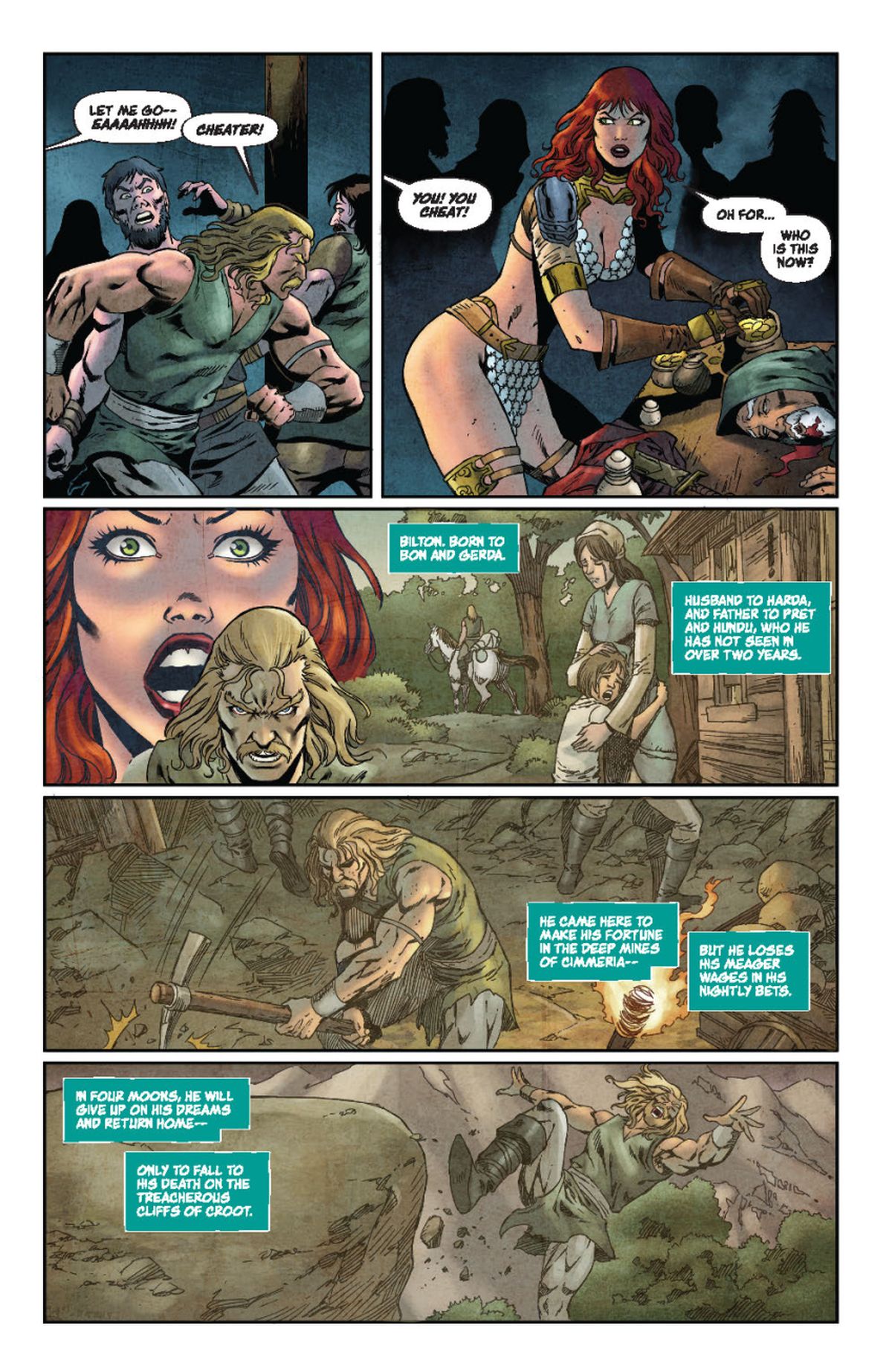 Red Sonja (Vol. 7) #13 preview 4