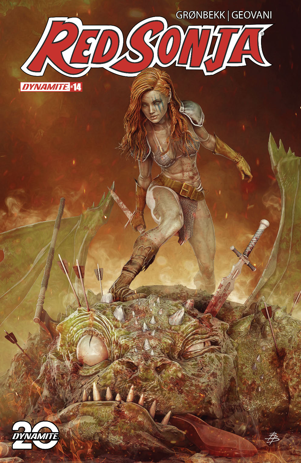 Red Sonja (Vol. 7) #14 cover B