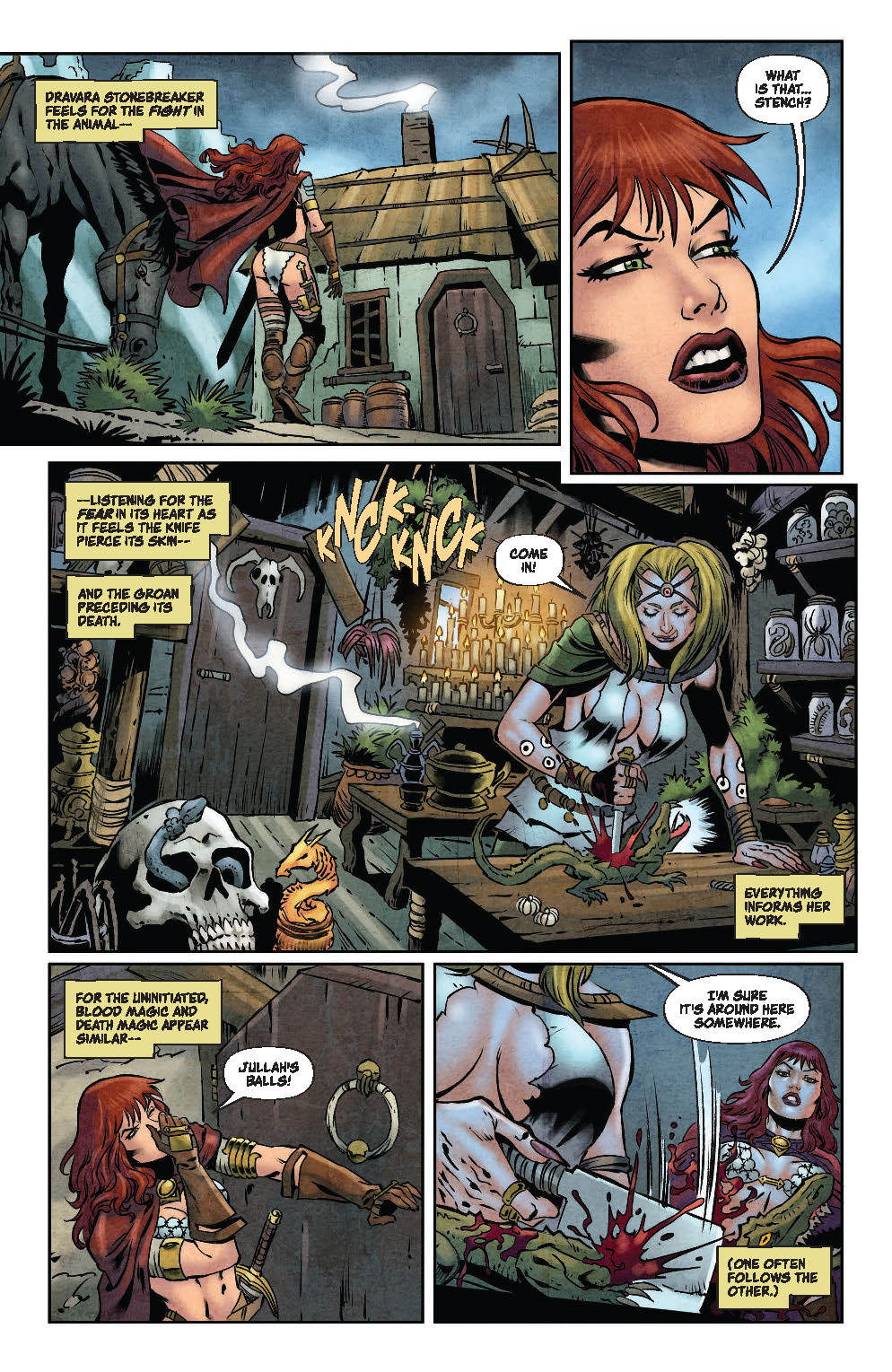 Red Sonja (Vol. 7) #14 preview 1