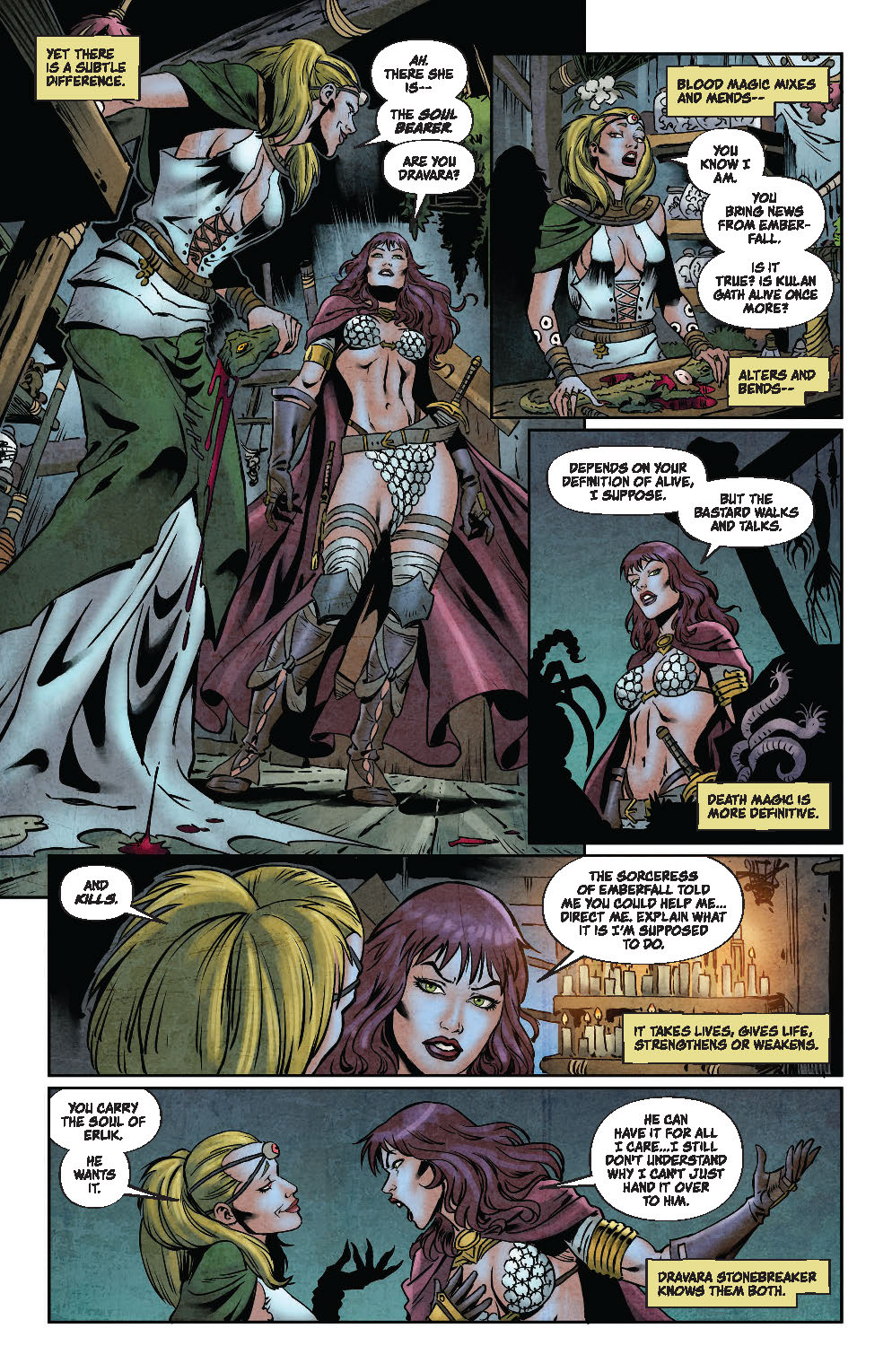 Red Sonja (Vol. 7) #14 preview 2