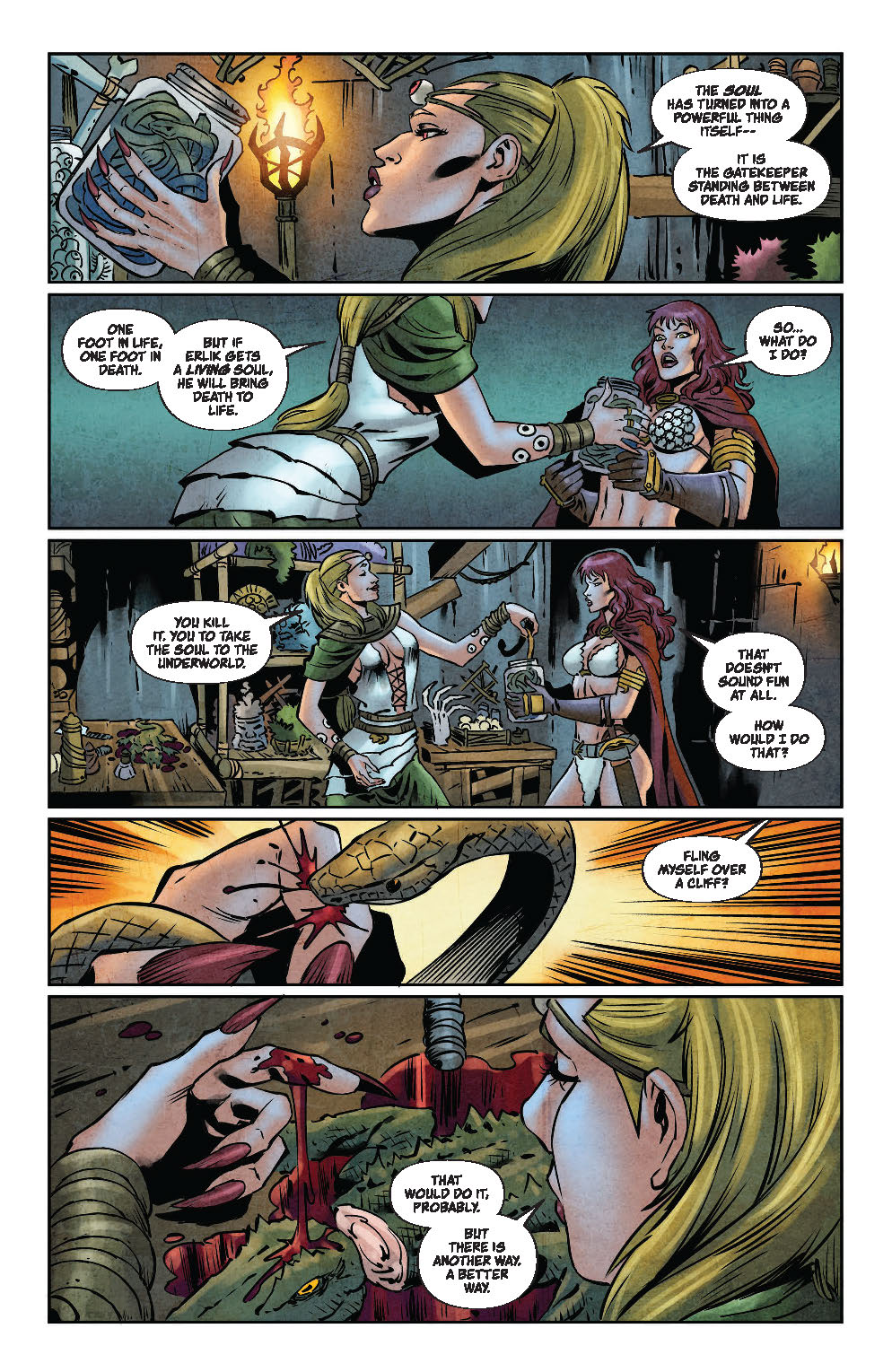 Red Sonja (Vol. 7) #14 preview 3