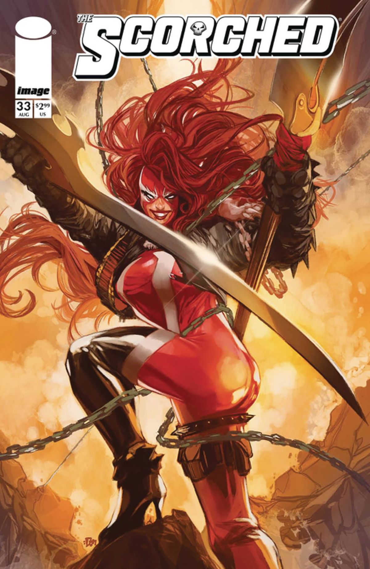 The Scorched #33 cover A