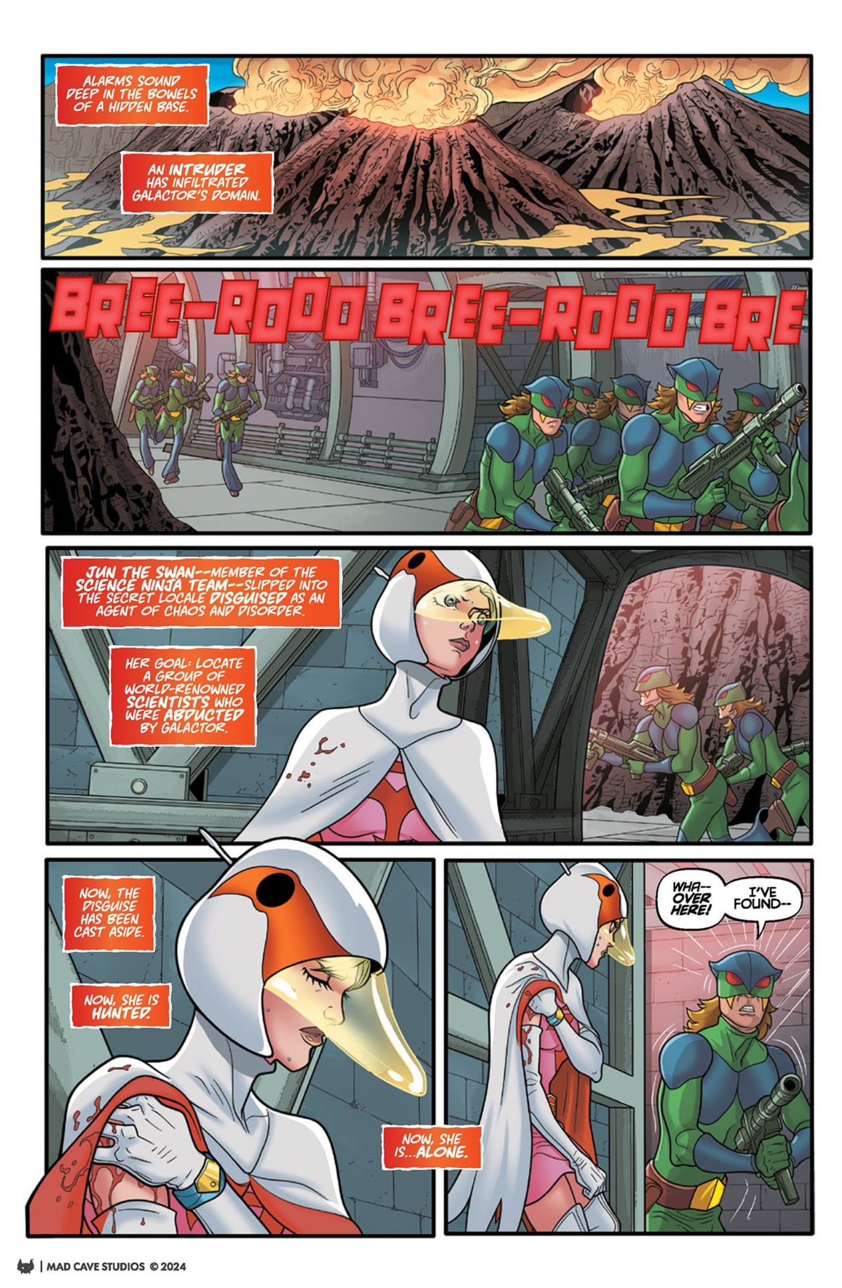 Gatchaman #4 preview 1
