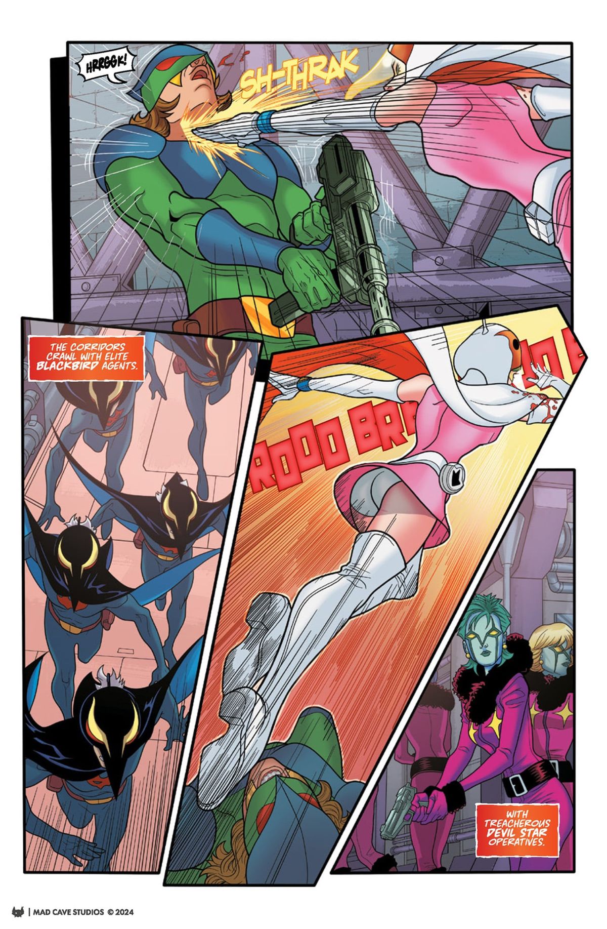 Gatchaman #4 preview 2