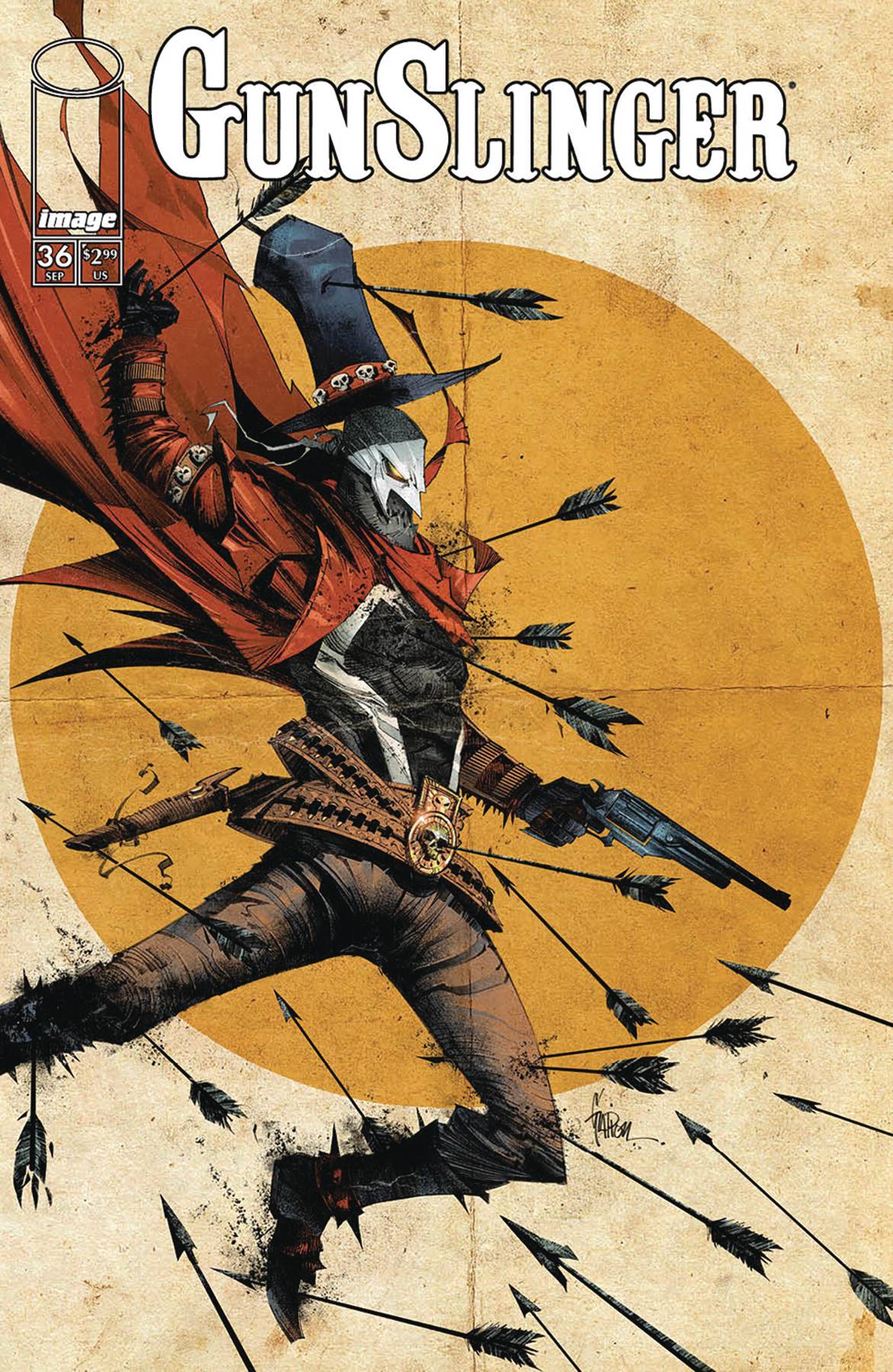 GunSlinger Spawn #36 cover B